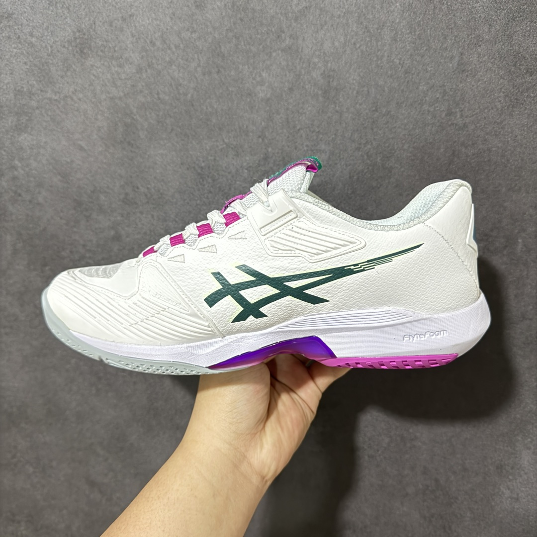 图片[2]-【公司级】Asics Solution Speed FF 4 亚瑟士轻量速度型网球鞋 DYNAWRAP 技术可提升稳定性 FLYTEFOAM 科技打造轻量缓冲组件 FLYTEFOAM Propel 技术鞋垫可提升吸震与回弹效果 TWISSTRUS 技术可提升速度与变向奔跑动作ASICSGRIP 科技可提升在球场上的抓地力 后足 GEL 缓冲科技可提供出色的避震效果AHAR 橡胶可提升耐用性 货号：1041A532-101 尺码： 36 36.5 37.5 38 38.5 39 40 40.5 41 42.5 43 44 45-选品中心