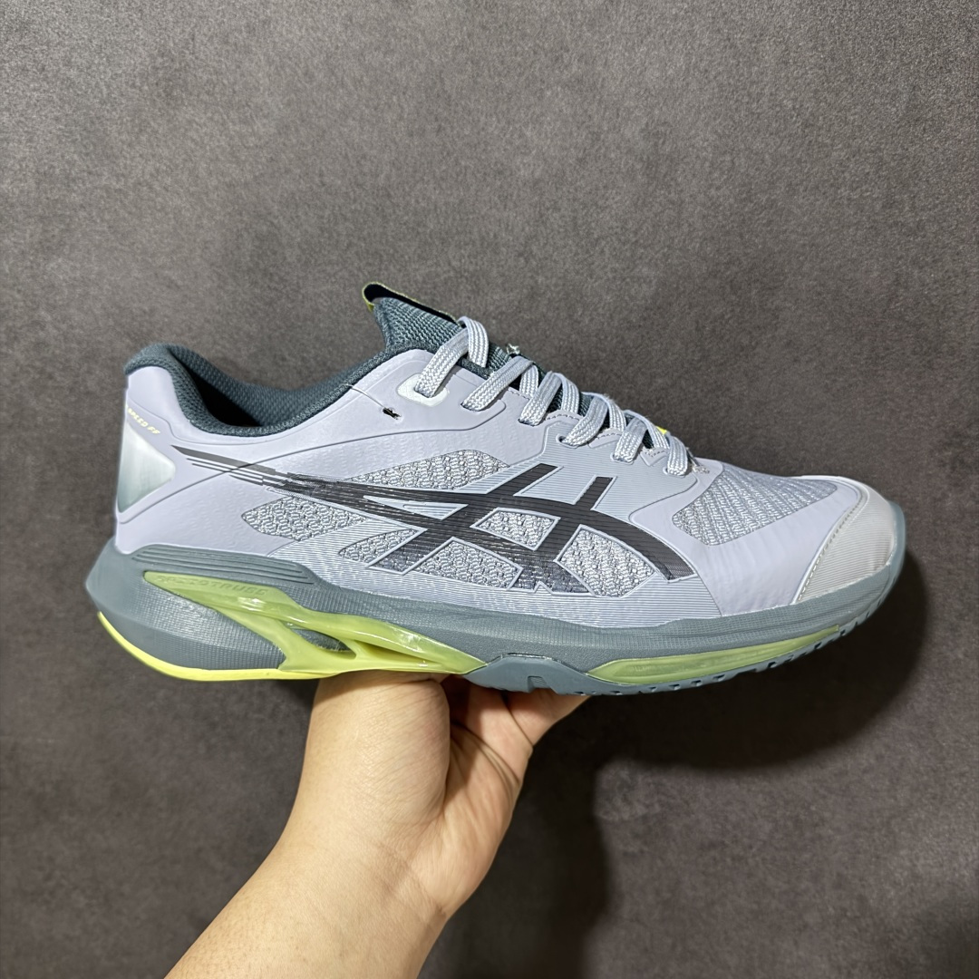【公司级】Asics Solution Speed FF 4 亚瑟士轻量速度型网球鞋 DYNAWRAP 技术可提升稳定性 FLYTEFOAM 科技打造轻量缓冲组件 FLYTEFOAM Propel 技术鞋垫可提升吸震与回弹效果 TWISSTRUS 技术可提升速度与变向奔跑动作ASICSGRIP 科技可提升在球场上的抓地力 后足 GEL 缓冲科技可提供出色的避震效果AHAR 橡胶可提升耐用性 货号：1041A532-100 尺码： 36 36.5 37.5 38 38.5 39 40 40.5 41 42.5 43 44 45-选品中心