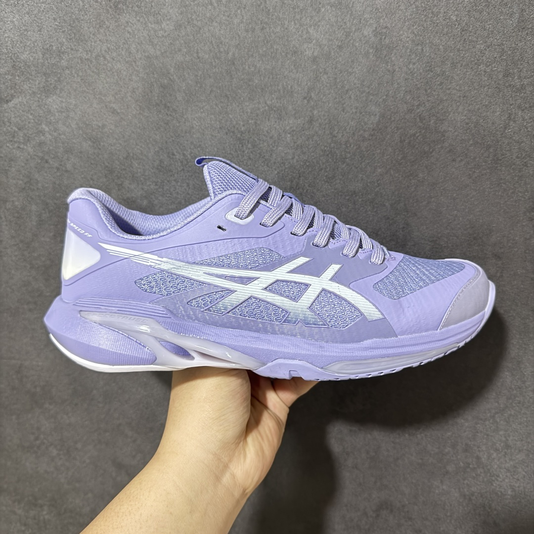 【公司级】Asics Solution Speed FF 4 亚瑟士轻量速度型网球鞋 DYNAWRAP 技术可提升稳定性 FLYTEFOAM 科技打造轻量缓冲组件 FLYTEFOAM Propel 技术鞋垫可提升吸震与回弹效果 TWISSTRUS 技术可提升速度与变向奔跑动作ASICSGRIP 科技可提升在球场上的抓地力 后足 GEL 缓冲科技可提供出色的避震效果AHAR 橡胶可提升耐用性 货号：1042A305-500 尺码： 36 36.5 37.5 38 38.5 39 40 40.5 41 42.5 43 44 45-选品中心
