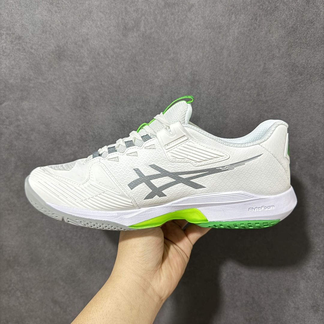 图片[2]-【公司级】Asics Solution Speed FF 4 亚瑟士轻量速度型网球鞋 DYNAWRAP 技术可提升稳定性 FLYTEFOAM 科技打造轻量缓冲组件 FLYTEFOAM Propel 技术鞋垫可提升吸震与回弹效果 TWISSTRUS 技术可提升速度与变向奔跑动作ASICSGRIP 科技可提升在球场上的抓地力 后足 GEL 缓冲科技可提供出色的避震效果AHAR 橡胶可提升耐用性 货号：1041A534-103 尺码： 36 36.5 37.5 38 38.5 39 40 40.5 41 42.5 43 44 45-选品中心