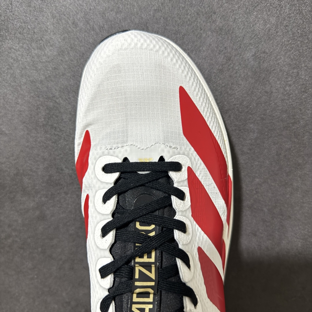 图片[5]-【公司级】Adidas Adizero Pro Evo SL 阿迪达斯 舒适百搭防滑耐磨 低帮 休闲跑步鞋 中底配置方面搭载全掌Lightstrike Pro 鞋面采用透气网面 契合日常训练鞋的定位 外底给到了橡胶 更加防滑耐磨 货号：KJ6172 尺码：36 36.5 37 38 38.5 39 40 40.5 41 42 42.5 43 44 45-选品中心