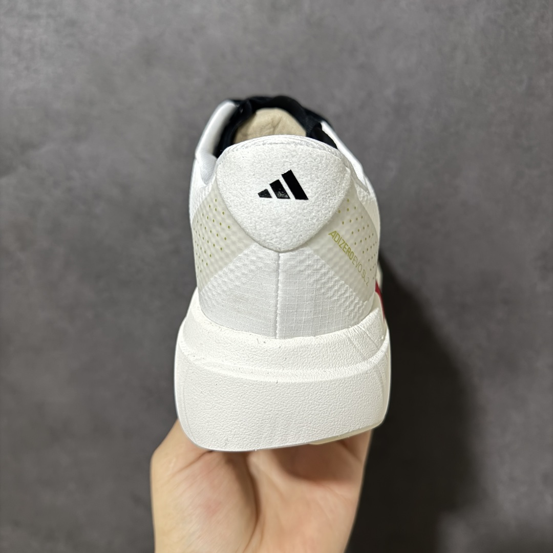图片[4]-【公司级】Adidas Adizero Pro Evo SL 阿迪达斯 舒适百搭防滑耐磨 低帮 休闲跑步鞋 中底配置方面搭载全掌Lightstrike Pro 鞋面采用透气网面 契合日常训练鞋的定位 外底给到了橡胶 更加防滑耐磨 货号：KJ6172 尺码：36 36.5 37 38 38.5 39 40 40.5 41 42 42.5 43 44 45-选品中心