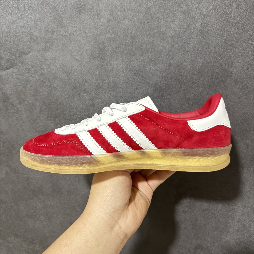 图片[2]-【公司级】adidas Originals Gazelle INdoor 三叶草休闲防滑耐磨低帮板鞋 鞋头出色设计 塑就出众贴合感 稳固的后跟贴合足部曲线设计 软弹舒适 不易磨脚 橡胶鞋底配合防滑纹路设计 平稳抓地 货号： IH9652 尺码： 36 36.5 37.5 38 38.5 39 40 40.5 41 42 42.5 43 44 45-选品中心