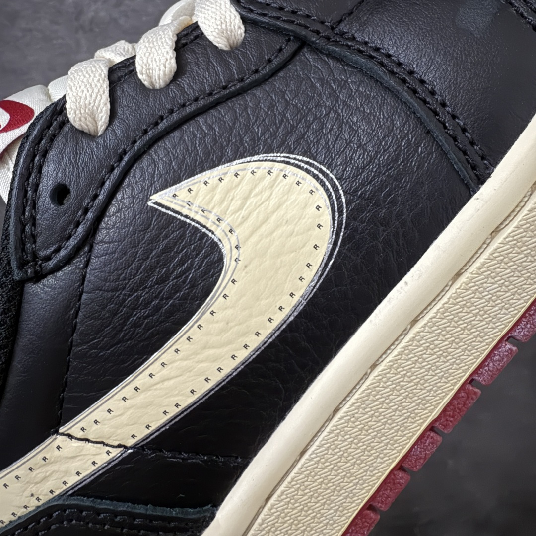 图片[4]-【DT版本】Nigel Sylvester x Air Jordan 1 Low OG Nitro \”Better With Time\” 低帮 黑白红 AJ1低邦 白黑红 尿渍2.0 男女同款 乔丹篮球鞋系列 IB8958-001 全新og系列出货 国内一线头部知名大厂出品 高端外贸零售专供品质 原鞋原楦头纸板开发 原厂气垫 原厂竖纹防尘纸 极致一眼正品既视感 整体楦型最大限度还原公司正品 尺码：40 40.5 41 42 42.5 43 44 44.5 45 46 47.5-选品中心