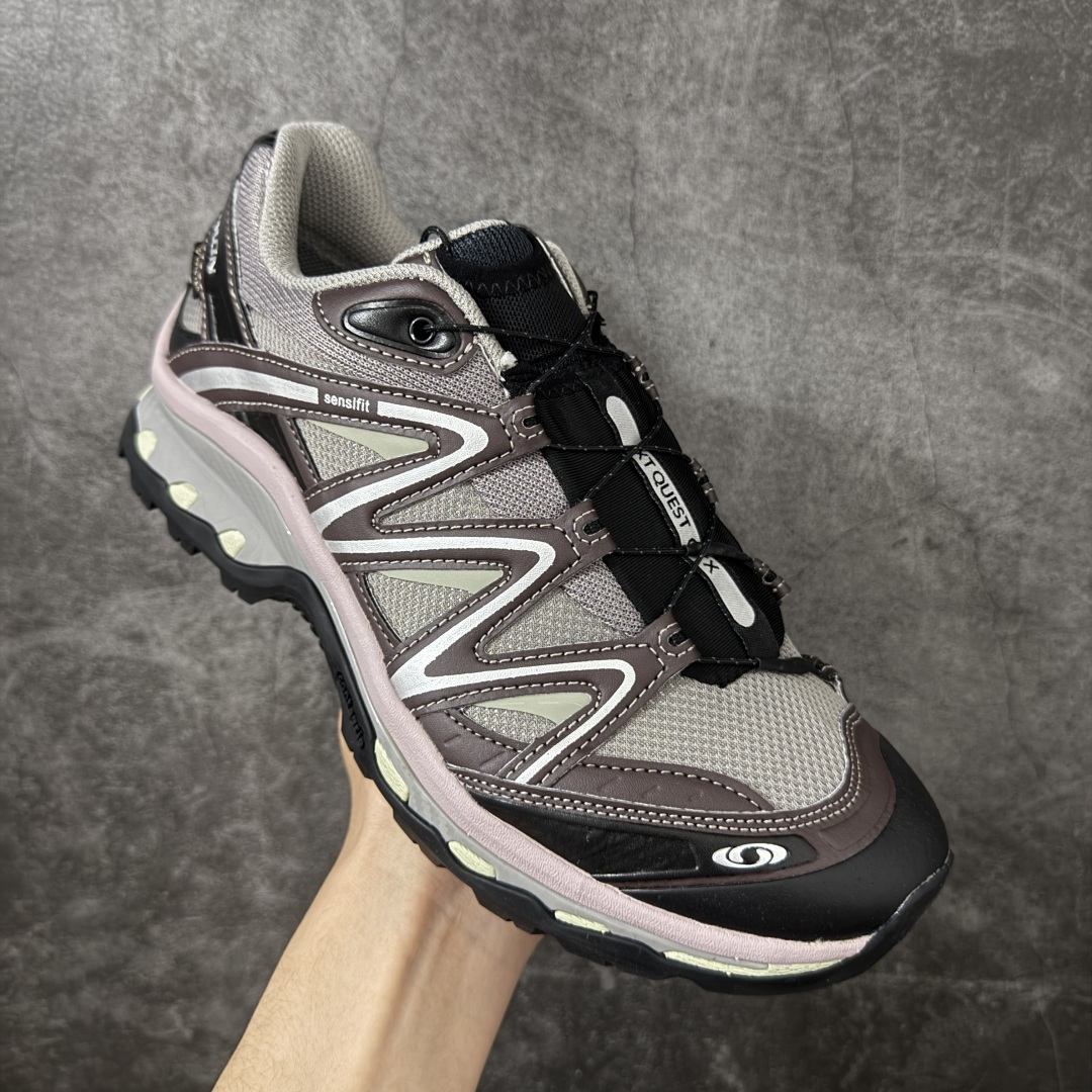 图片[3]-【公司级】Salomon XT-QUEST ADV 萨洛蒙情侣款户外机能鞋 491277 全新工厂出品 升级品质 全鞋改进为原厂一致材料打造 全新修长鞋型 版型正 全新玻璃冲刀 清洁度提升 中底带数字钢印 网面与鞋头材料校对一致无色差 鞋盒同步原版牛皮纸鞋盒 鞋头处添加☯️太极标 细节多次修改校正 坚持同步原版无差别 终端优势供应 尺码：36 36.5 37.5 38 38.5 39 40 40.5 41 42 42.5 43 44 44.5 45-选品中心