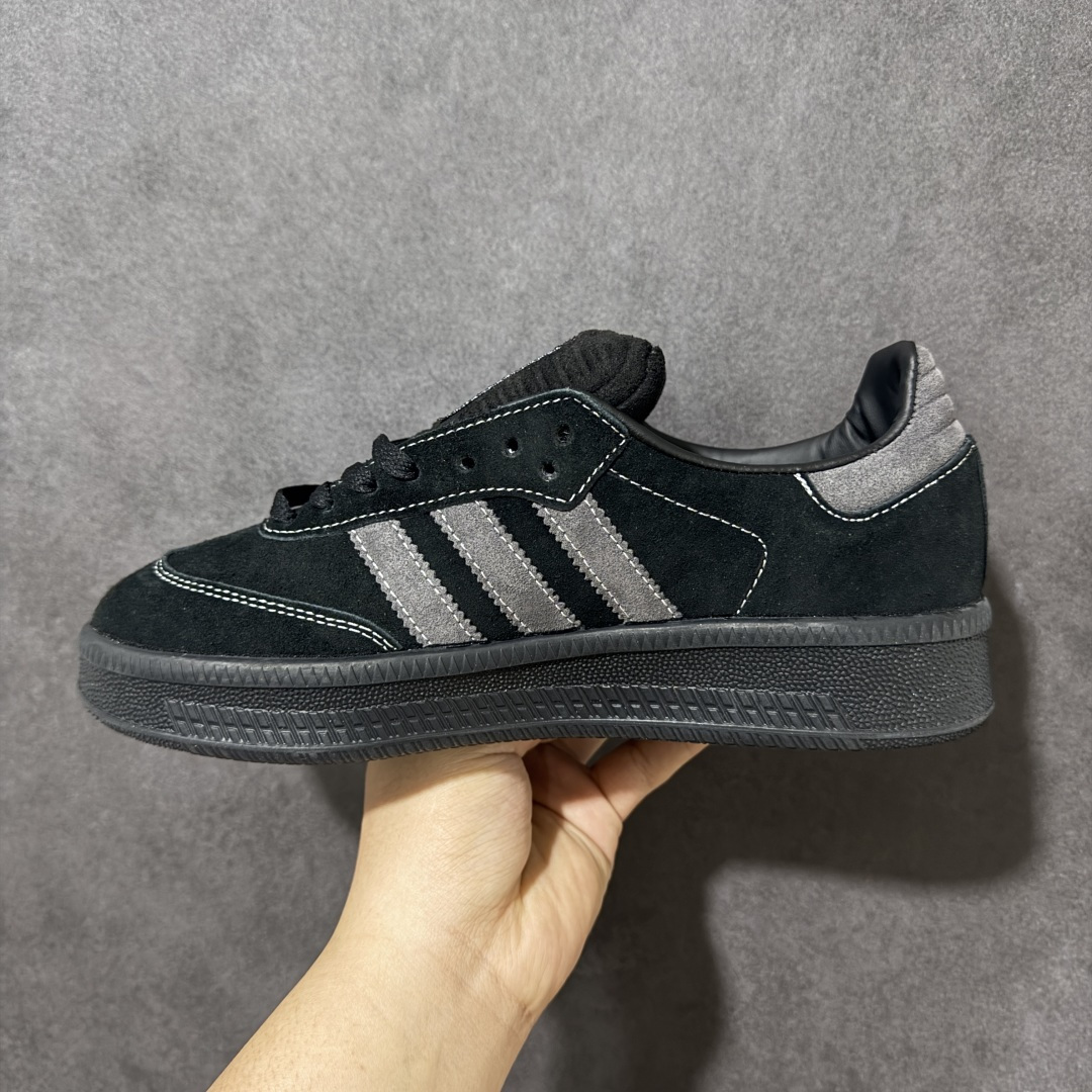 图片[2]-【公司级】adidas Samba XLG F百搭单品舒适百搭 潮流增高低帮板鞋 全新的设计Samba XIg 配置全新的渐变adidas鞋盒 加大加厚的鞋型设计 妥妥的时下流行面包鞋 鞋头麂皮加触感厚实牛皮鞋身 简单别致的设计适配不同的穿搭体验 加厚的EVA鞋底 让你重新体现不一样的SAMBA 时尚的潮流密码紧致的体现在简约的T头Samba XIg 货号：IH2219 尺码：36-45无半码-选品中心