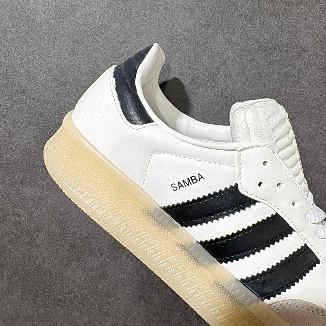 图片[7]-【公司级】adidas Samba XLG F百搭单品舒适百搭 潮流增高低帮板鞋 全新的设计Samba XIg 配置全新的渐变adidas鞋盒 加大加厚的鞋型设计 妥妥的时下流行面包鞋 鞋头麂皮加触感厚实牛皮鞋身 简单别致的设计适配不同的穿搭体验 加厚的EVA鞋底 让你重新体现不一样的SAMBA 时尚的潮流密码紧致的体现在简约的T头Samba XIg 货号：IH8643 尺码：36-45无半码-选品中心