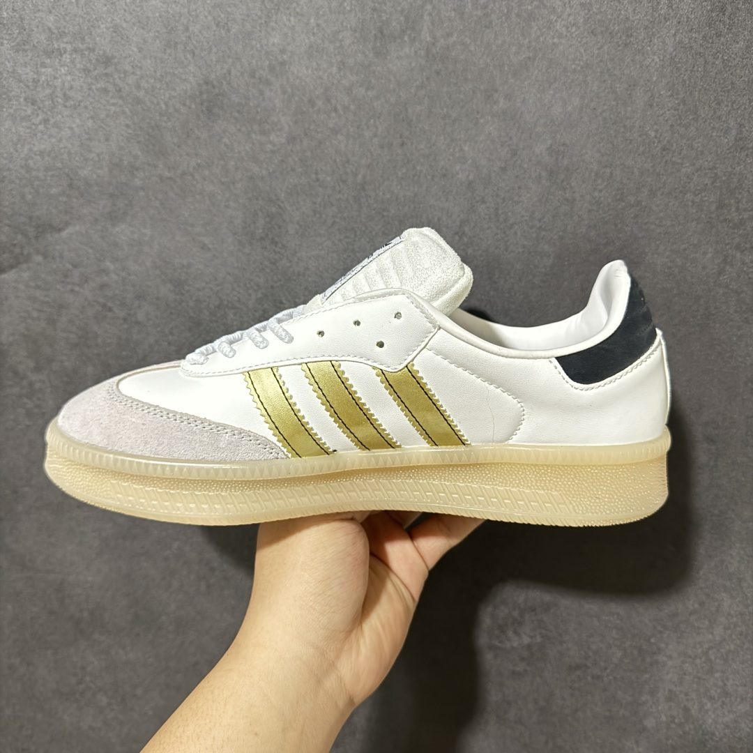 图片[2]-【公司级】adidas Samba XLG F百搭单品舒适百搭 潮流增高低帮板鞋 全新的设计Samba XIg 配置全新的渐变adidas鞋盒 加大加厚的鞋型设计 妥妥的时下流行面包鞋 鞋头麂皮加触感厚实牛皮鞋身 简单别致的设计适配不同的穿搭体验 加厚的EVA鞋底 让你重新体现不一样的SAMBA 时尚的潮流密码紧致的体现在简约的T头Samba XIg 货号：IH8643 尺码：36-45无半码-选品中心