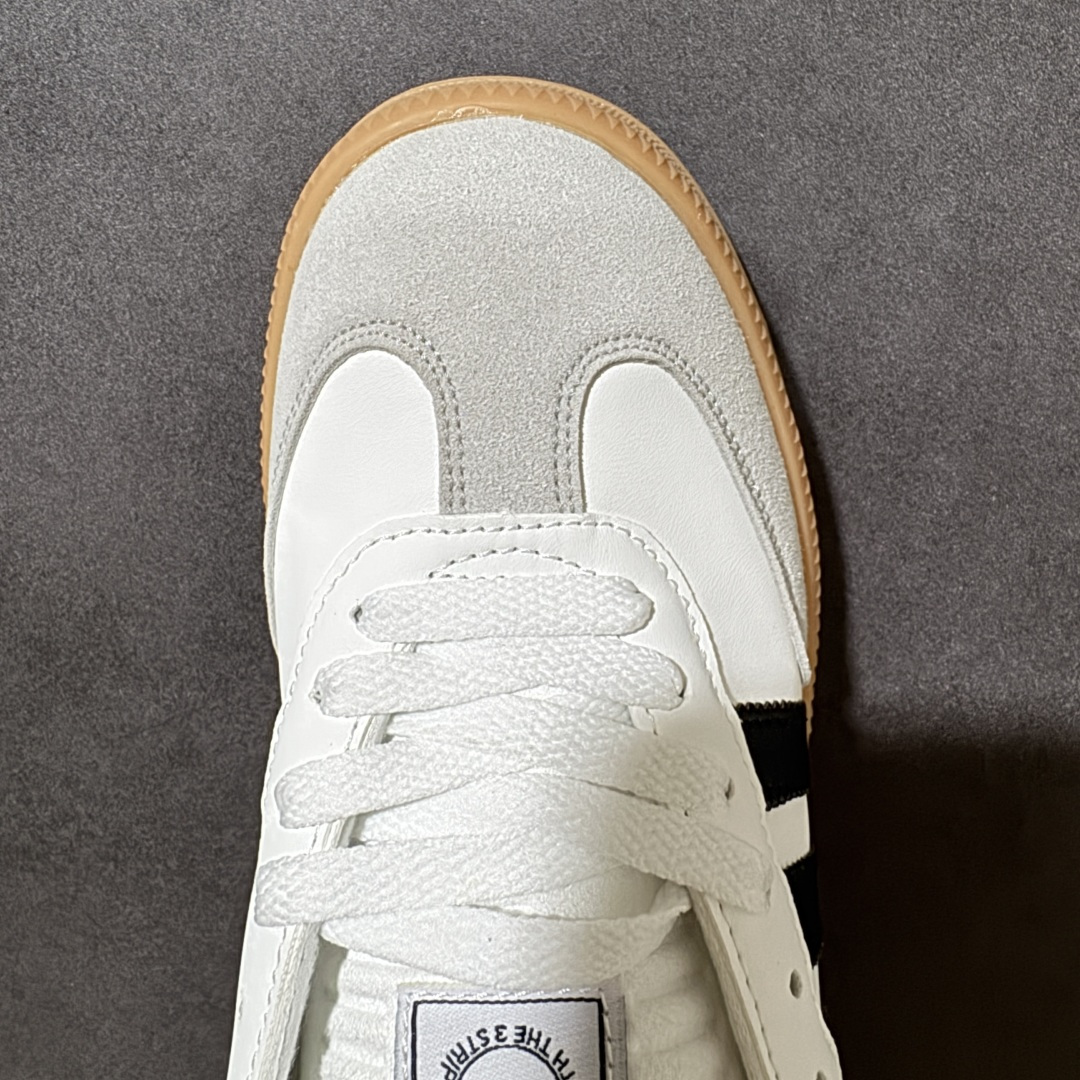 图片[5]-【公司级】adidas Samba XLG F百搭单品舒适百搭 潮流增高低帮板鞋 全新的设计Samba XIg 配置全新的渐变adidas鞋盒 加大加厚的鞋型设计 妥妥的时下流行面包鞋 鞋头麂皮加触感厚实牛皮鞋身 简单别致的设计适配不同的穿搭体验 加厚的EVA鞋底 让你重新体现不一样的SAMBA 时尚的潮流密码紧致的体现在简约的T头Samba XIg 货号：IE1377 尺码：36-45无半码-选品中心