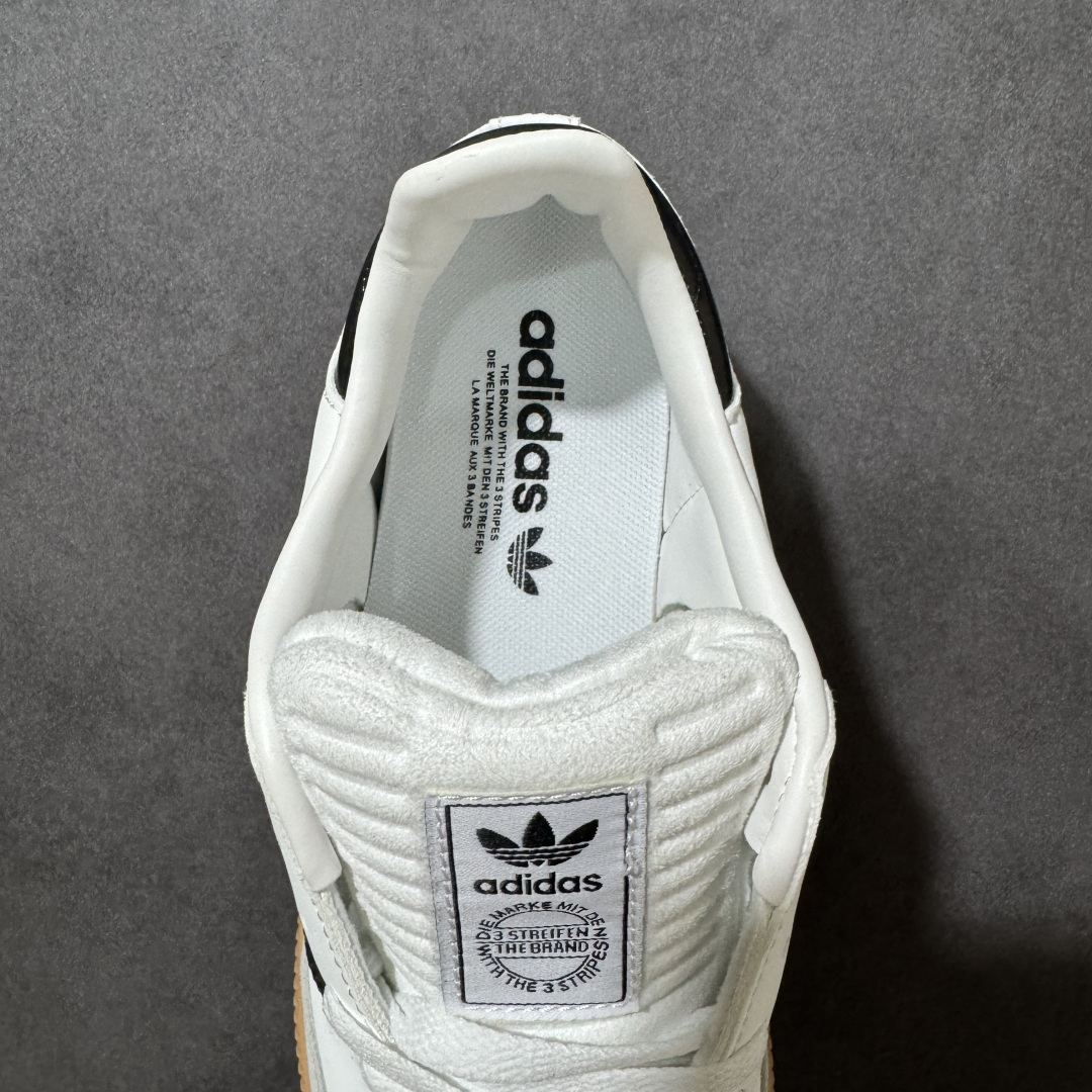 图片[6]-【公司级】adidas Samba XLG F百搭单品舒适百搭 潮流增高低帮板鞋 全新的设计Samba XIg 配置全新的渐变adidas鞋盒 加大加厚的鞋型设计 妥妥的时下流行面包鞋 鞋头麂皮加触感厚实牛皮鞋身 简单别致的设计适配不同的穿搭体验 加厚的EVA鞋底 让你重新体现不一样的SAMBA 时尚的潮流密码紧致的体现在简约的T头Samba XIg 货号：IE1377 尺码：36-45无半码-选品中心