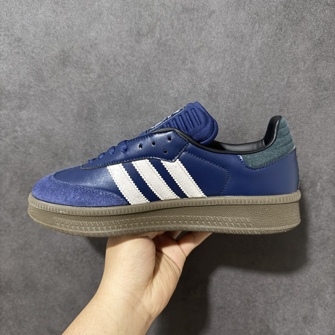 图片[2]-【公司级】adidas Samba XLG F百搭单品舒适百搭 潮流增高低帮板鞋 全新的设计Samba XIg 配置全新的渐变adidas鞋盒 加大加厚的鞋型设计 妥妥的时下流行面包鞋 鞋头麂皮加触感厚实牛皮鞋身 简单别致的设计适配不同的穿搭体验 加厚的EVA鞋底 让你重新体现不一样的SAMBA 时尚的潮流密码紧致的体现在简约的T头Samba XIg 货号：IE9179 尺码：36-45无半码-选品中心