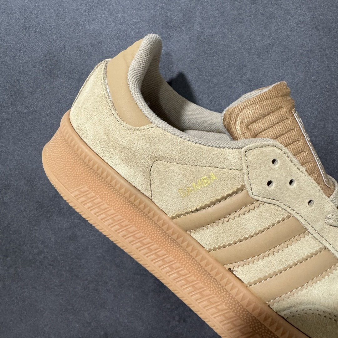 图片[7]-【公司级】adidas Samba XLG F百搭单品舒适百搭 潮流增高低帮板鞋 全新的设计Samba XIg 配置全新的渐变adidas鞋盒 加大加厚的鞋型设计 妥妥的时下流行面包鞋 鞋头麂皮加触感厚实牛皮鞋身 简单别致的设计适配不同的穿搭体验 加厚的EVA鞋底 让你重新体现不一样的SAMBA 时尚的潮流密码紧致的体现在简约的T头Samba XIg 货号：IG6289 尺码：36-45无半码-选品中心