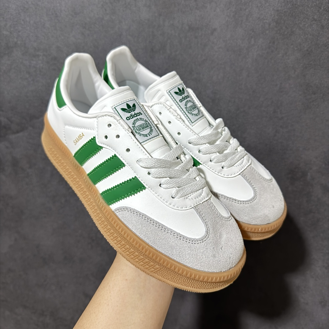 图片[2]-【公司级】adidas Samba XLG F百搭单品舒适百搭 潮流增高低帮板鞋 全新的设计Samba XIg 配置全新的渐变adidas鞋盒 加大加厚的鞋型设计 妥妥的时下流行面包鞋 鞋头麂皮加触感厚实牛皮鞋身 简单别致的设计适配不同的穿搭体验 加厚的EVA鞋底 让你重新体现不一样的SAMBA 时尚的潮流密码紧致的体现在简约的T头Samba XIg 尺码：36-45无半码-选品中心