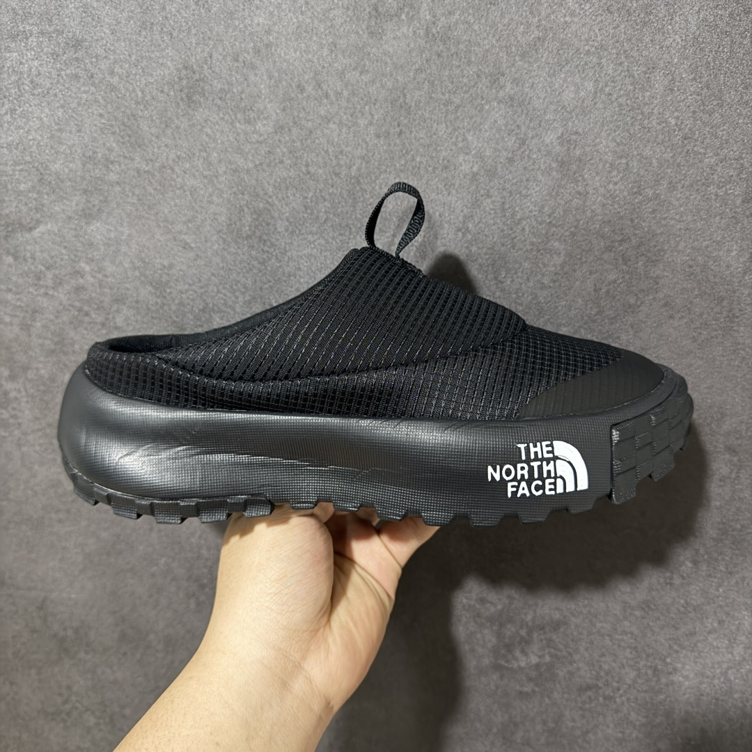 【外贸版】北面 THE NORTH FACE 低帮休闲凉拖鞋 包头拖鞋 毛毛虫一脚蹬 休闲半拖拖鞋 复古百搭厚底增高运动板鞋 居家室内外一脚蹬休闲面包鞋采用尼龙帆布鞋面材质#外置轻量PU鞋底 类型：男女鞋 尺码：36-45含半码-选品中心