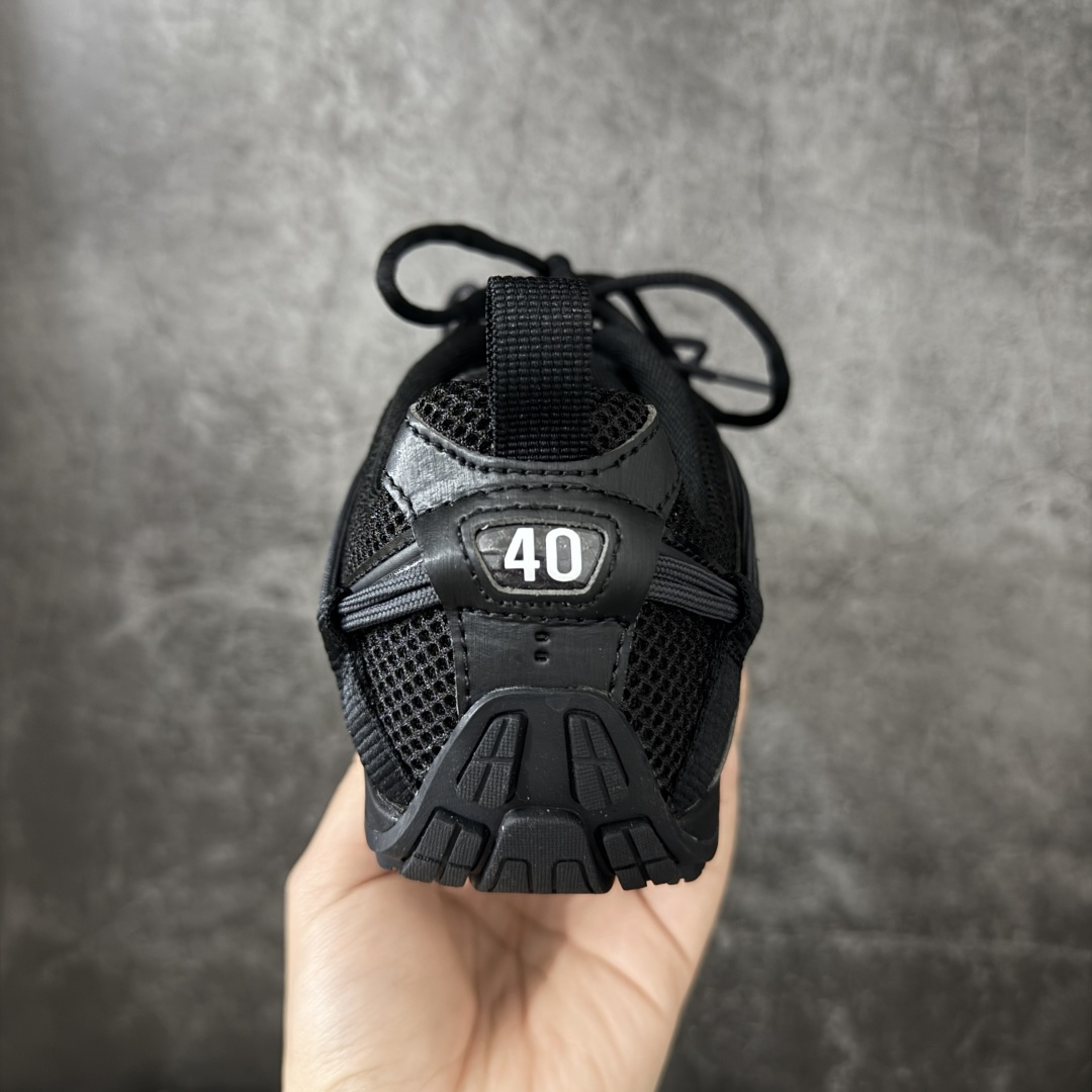 图片[4]-【XA版本】Balenciaga巴黎世家 Radar 圆头系带 做旧效果 低帮 生活休闲鞋 男款 黑色 巴黎世家25代 轻薄款经典黑出货 这个非常适合春夏季 很薄很轻 摆脱了巴黎世家往昔那种笨重的观念 尺码：35-46-选品中心