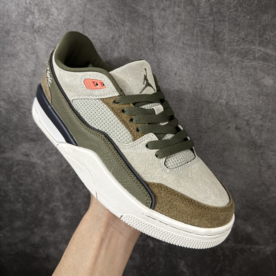 图片[3]-【纯原版】Air Jordan Retro Flight Court SP低帮 AJ低邦 乔丹篮球鞋系列 目前市场最正确版本 头层翻毛＋头层皮 区别市场通货 正确针织鞋码效果 版型完美 正确私模大底 鞋款整体以翻毛皮打造，搭配侧身头层皮面框架，鞋舌及后跟Jumpman Logo分别采用刺绣点缀，后跟侧身Flighth字样也辅以刺绣呈现，秉承轻量化的速度型篮球鞋设计思想完成设计，降低重量的同时提升舒适度，中底延续前作使用了分离式后掌可视化Air Soleb气垫。鞋带孔和后跟鞋提以籃网为造型灵感，将篮球运动巧妙融入到鞋款的设计之中，使鞋身整体富有流动性、节奏感和优雅气质。 货号：HF3255-301 尺码：36 36.5 37.5 38 38.5 39 40 40.5 41 42 42.5 43 44 44.5 45-选品中心