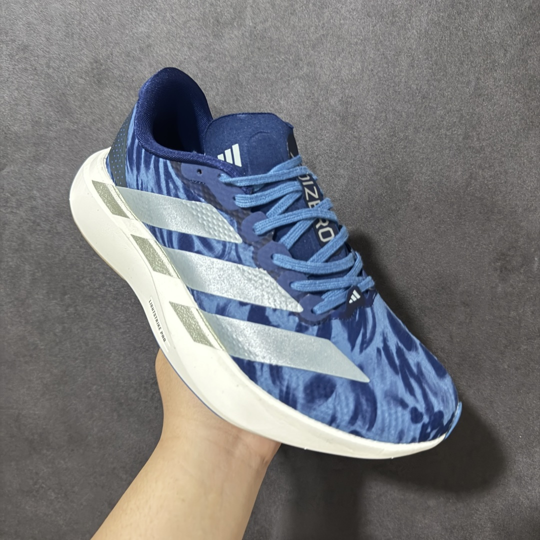 图片[3]-【公司级】Adidas Adizero Evo SL 阿迪超轻透气缓震跑鞋  #以令人难以置信的138克重量，刷新了跑鞋轻量化的记录，阿迪在材料科学和工艺技术上的深厚积累。  #全新鞋款采用Lightweight Upper材料，让穿着者几乎能够体验到一种\”裸足\”的感觉 货号：KI6926  尺码：36 36.5 37 38 38.5 39 40 40.5 41 42 42.5 43 44 44.5 45-选品中心