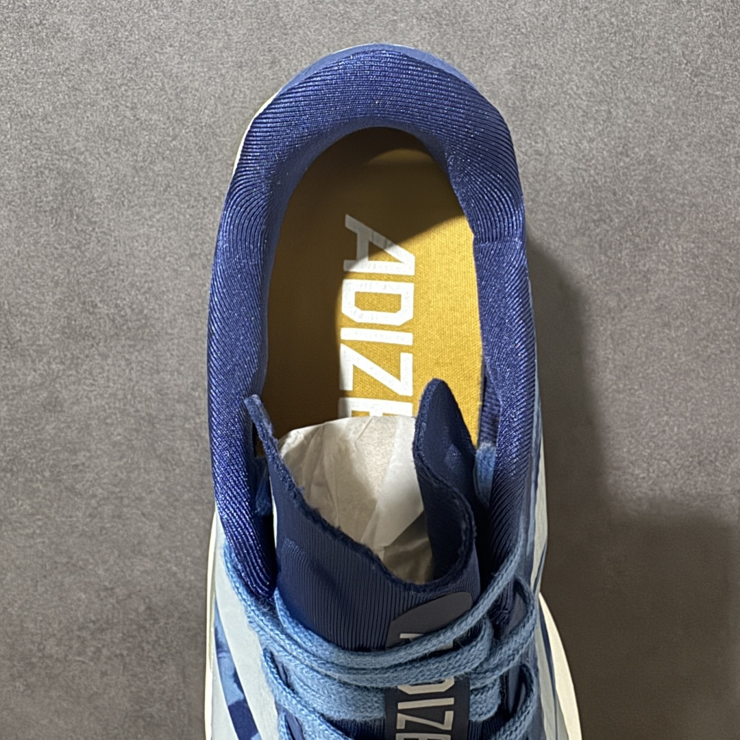 图片[6]-【公司级】Adidas Adizero Evo SL 阿迪超轻透气缓震跑鞋  #以令人难以置信的138克重量，刷新了跑鞋轻量化的记录，阿迪在材料科学和工艺技术上的深厚积累。  #全新鞋款采用Lightweight Upper材料，让穿着者几乎能够体验到一种\”裸足\”的感觉 货号：KI6926  尺码：36 36.5 37 38 38.5 39 40 40.5 41 42 42.5 43 44 44.5 45-选品中心