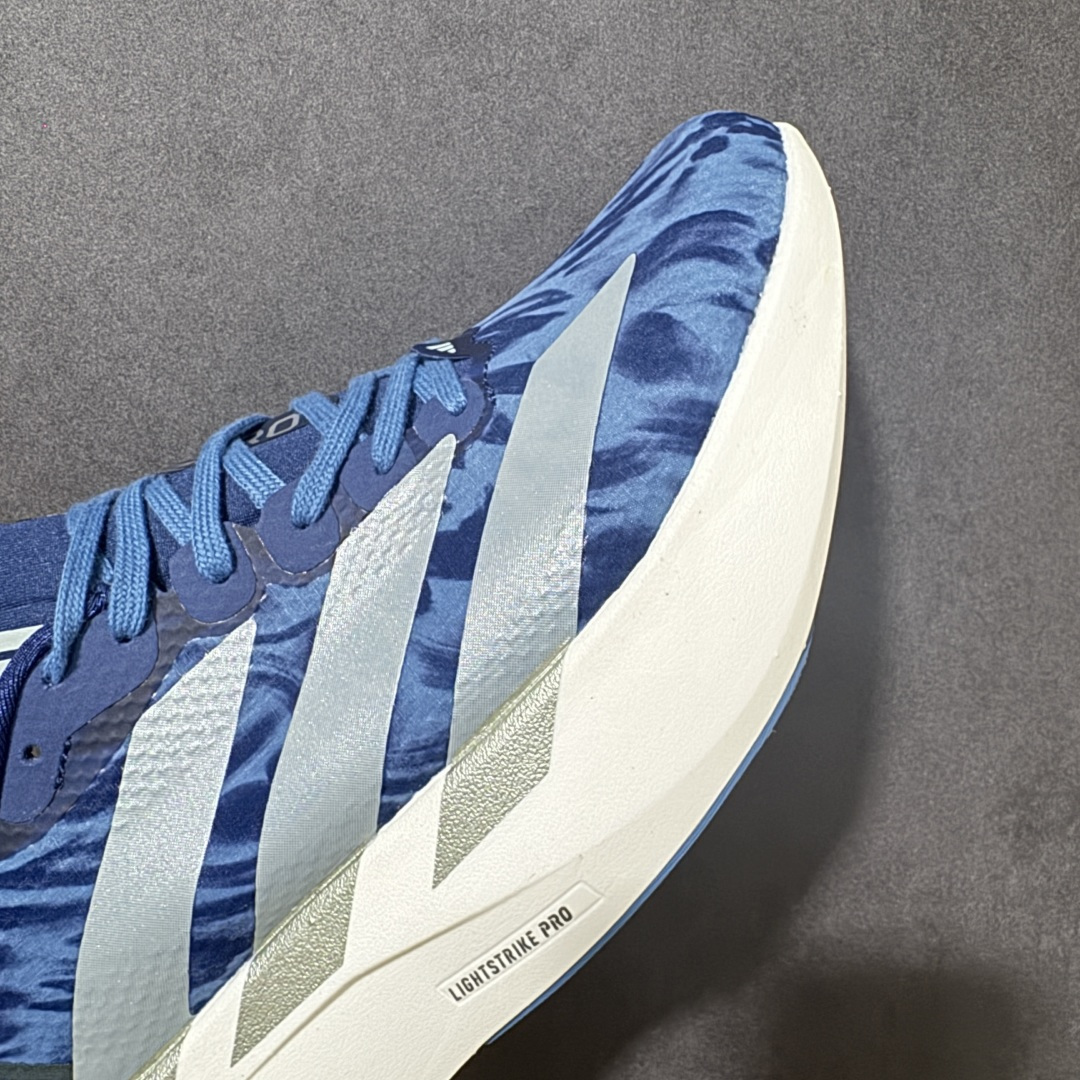 图片[8]-【公司级】Adidas Adizero Evo SL 阿迪超轻透气缓震跑鞋  #以令人难以置信的138克重量，刷新了跑鞋轻量化的记录，阿迪在材料科学和工艺技术上的深厚积累。  #全新鞋款采用Lightweight Upper材料，让穿着者几乎能够体验到一种\”裸足\”的感觉 货号：KI6926  尺码：36 36.5 37 38 38.5 39 40 40.5 41 42 42.5 43 44 44.5 45-选品中心