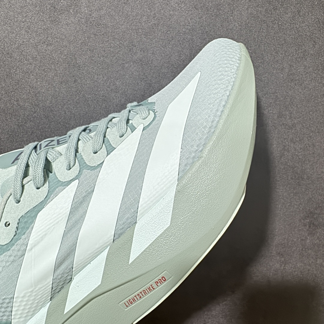 图片[8]-【公司级】Adidas Adizero Evo SL 阿迪超轻透气缓震跑鞋  #以令人难以置信的138克重量，刷新了跑鞋轻量化的记录，阿迪在材料科学和工艺技术上的深厚积累。  #全新鞋款采用Lightweight Upper材料，让穿着者几乎能够体验到一种\”裸足\”的感觉 货号：JQ4444  尺码：36 36.5 37 38 38.5 39 40 40.5 41 42 42.5 43 44 44.5 45-选品中心