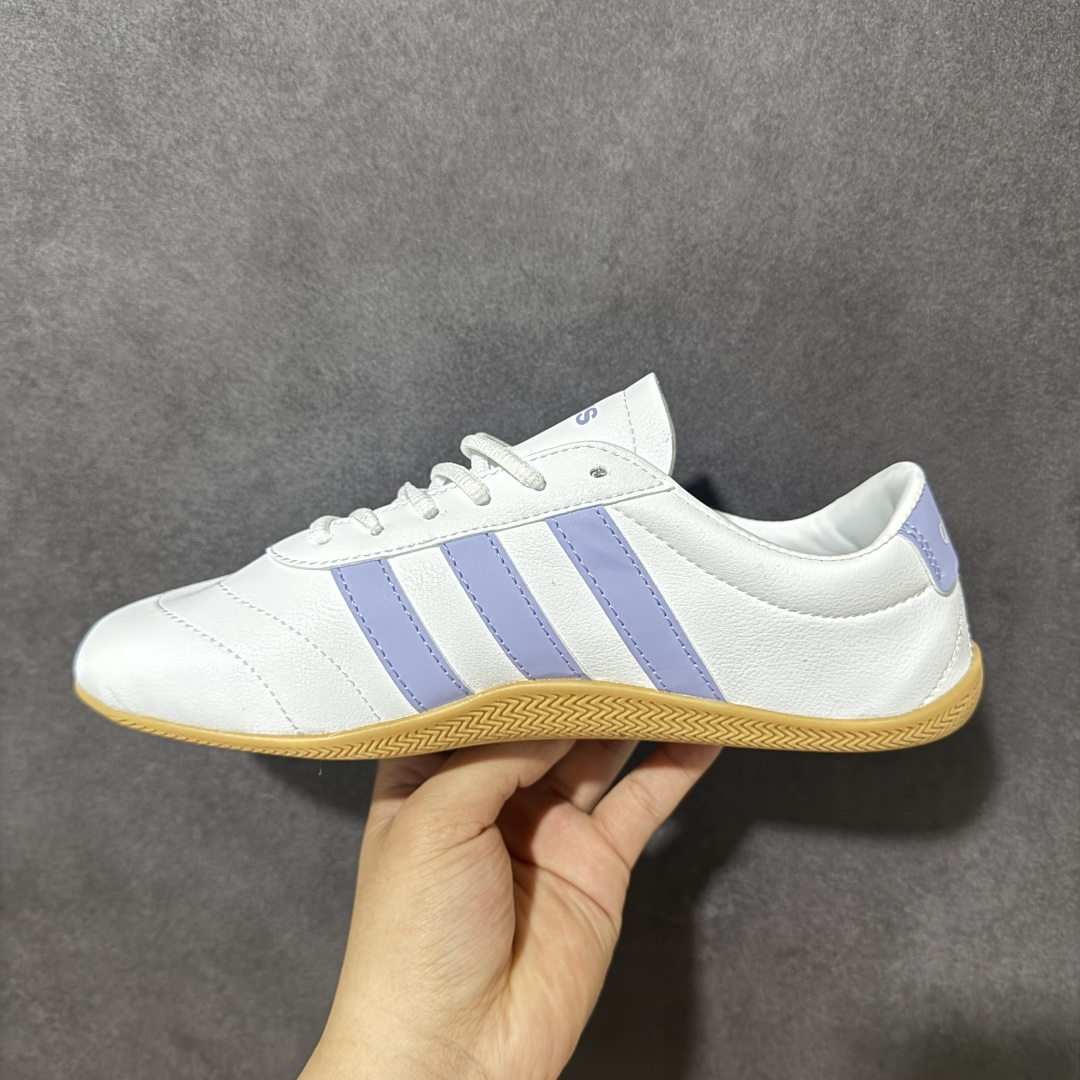图片[2]-【公司级】adidas GRAND COURT LO 白紫色 货号：JQ9686 尺码：36 36.5 37 37.5 38 38.5 39 40 40.5 41-选品中心