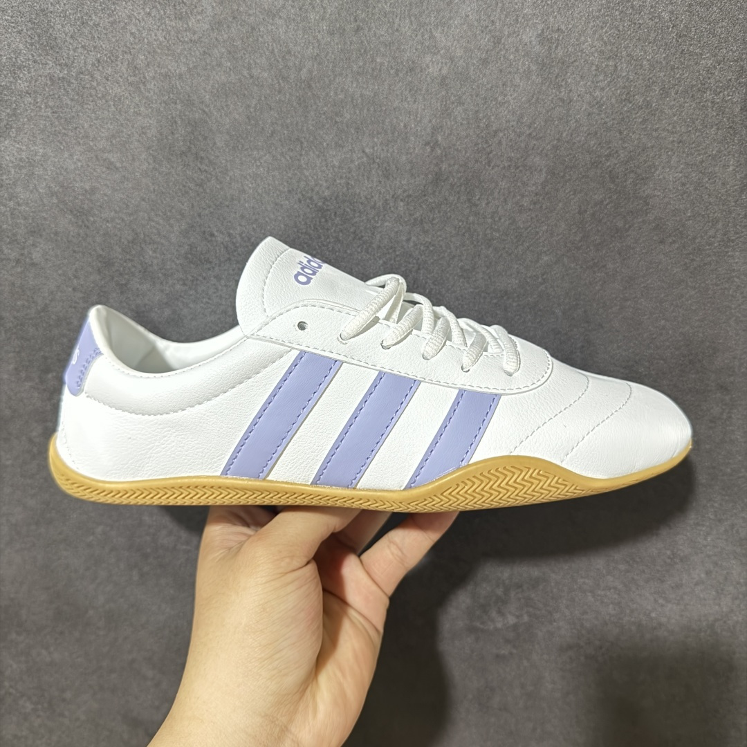 【公司级】adidas GRAND COURT LO 白紫色 货号：JQ9686 尺码：36 36.5 37 37.5 38 38.5 39 40 40.5 41-选品中心