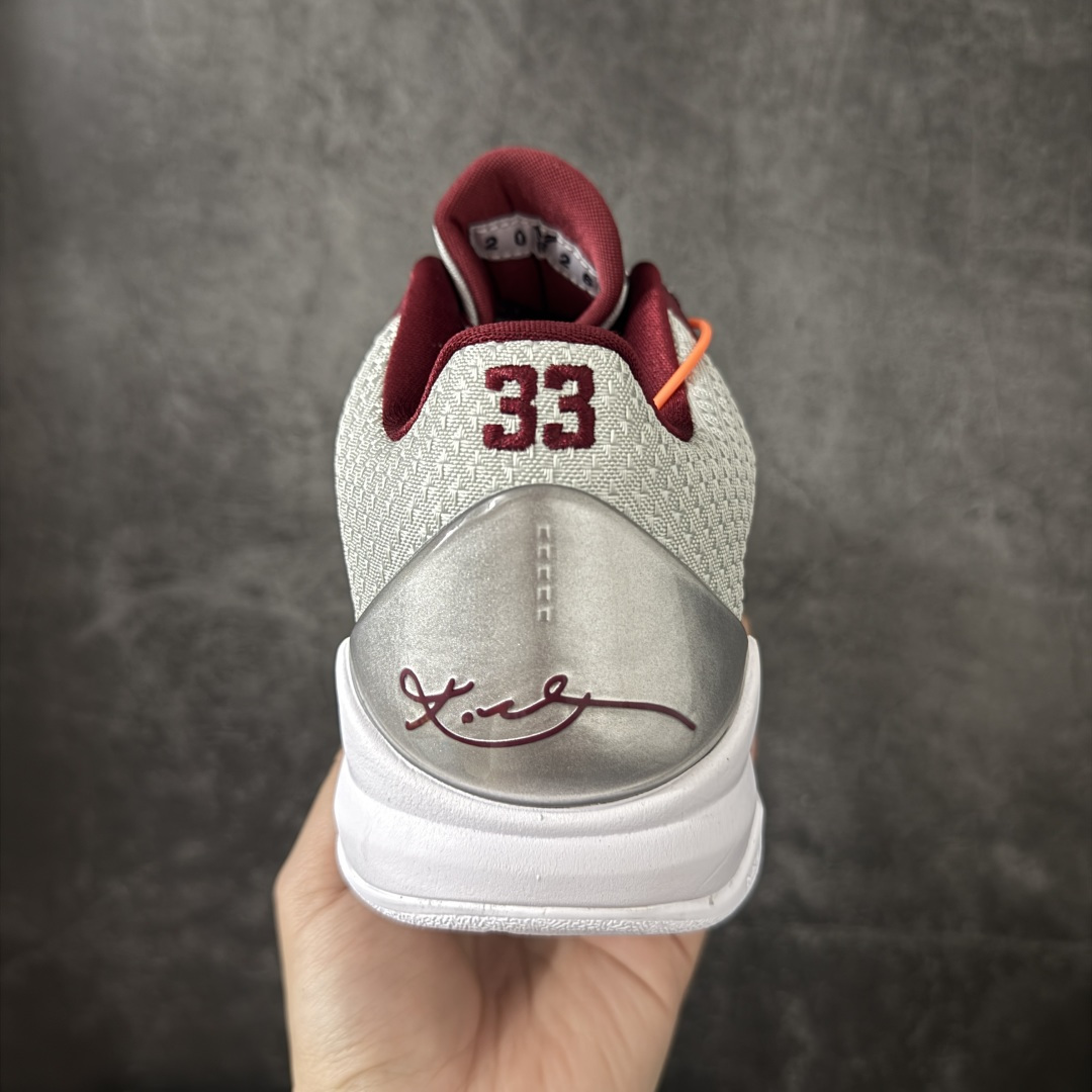 图片[4]-【Star版本】NK Zoom Kobe ZK5 科比5代 银红 IM0557-001 完美复刻公司货 前掌超大Zoom Turbo气垫 后掌EVA缓震 真正的原汁原味 还原ZP脚感 全身鞋材卡料色独家定制 唯一正确喷漆工艺Swoosh 正确凹凸蛇鳞工艺 正确鞋面渐变效果 内全置真动飞态线 独立原厂模具 最大尺码达到48.5码 首批不拼图大几率过验 亲测已过 支持各种高强度实战 无需担心 上脚价 补货周期极长 脚宽建议买大半码 科比系列前掌偏窄 不影响二次销售 支持七天无理由退换 尺码：40 40.5 41 42 42.5 43 44 44.5 45 45.5 46 47.5 48.5-选品中心