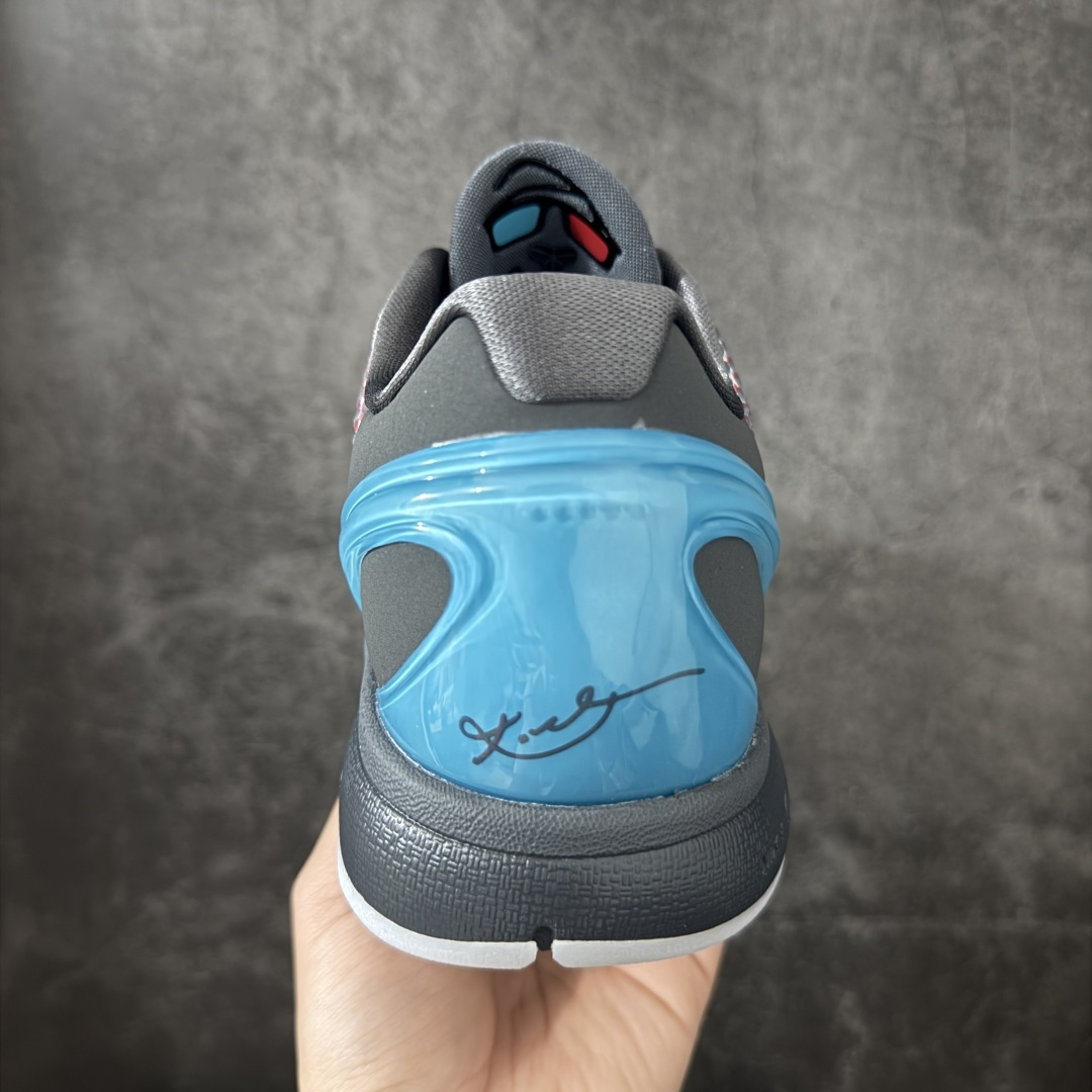 图片[4]-【GX纯原】Nike Kobe VI 科比6科比六 \” All-star \” 实战篮球鞋裸眼3D红蓝鸳鸯 IQ3902-002 完美复刻公司货 前掌超大Zoom Turbo气垫 后掌EVA缓震 真正的原汁原味 还原ZP脚感 全身鞋材卡料色独家定制 唯一正确喷漆工艺Swoosh 正确凹凸蛇鳞工艺 正确鞋面渐变效果 内全置真动飞态线 独立原厂模具 最大尺码达到48.5码 首批不拼图大几率过验 亲测已过 支持各种高强度实战 无需担心 上脚价 补货周期极长 脚宽建议买大半码 科比系列前掌偏窄 不影响二次销售 支持七天无理由退换 尺码：40 40.5 41 42 42.5 43 44 44.5 45 45.5 46 47.5 48.5 49.6 50.5-选品中心