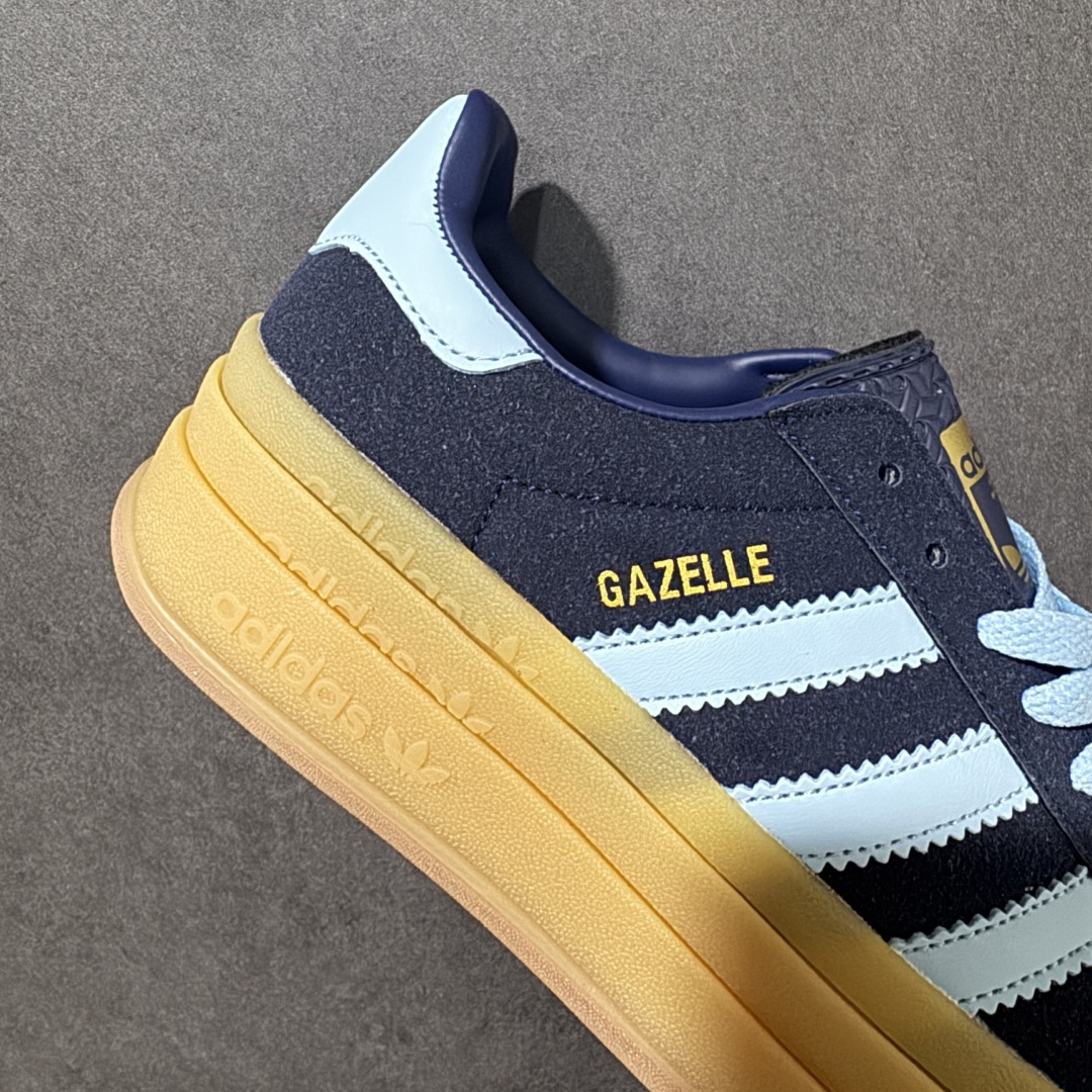 图片[7]-【公司级】阿迪达斯/三叶草阿迪达斯Adidas Originals Gazelle Bold W “Year of the Snake”羚羊松糕系列复古百搭厚底增高低帮休闲运动板鞋 升级原楦原纸版开发版型，采用翻毛皮组合蛇纹纤维革鞋面材质，外置加厚橡胶大底 货号：IH6786 尺码：35-42半-选品中心