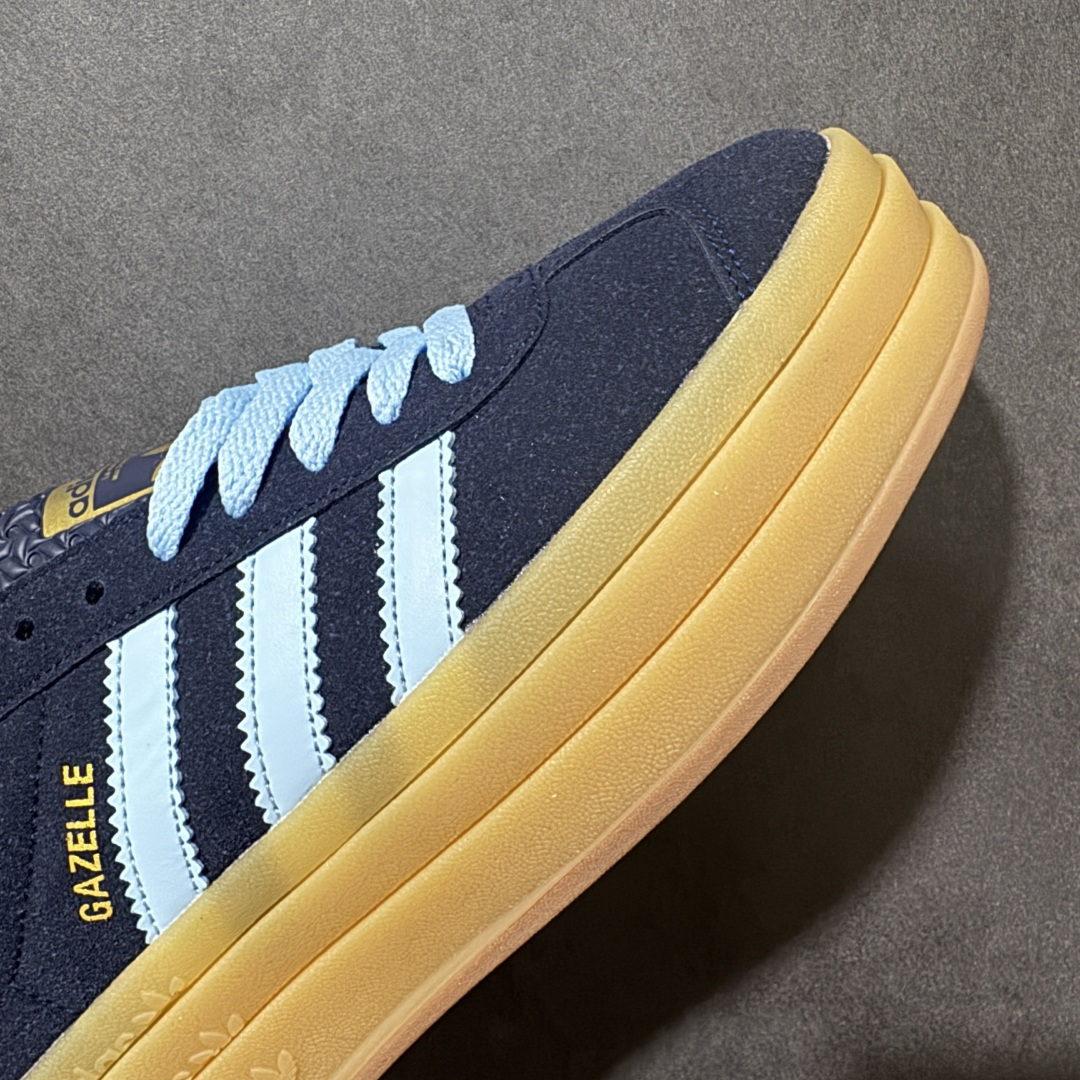 图片[8]-【公司级】阿迪达斯/三叶草阿迪达斯Adidas Originals Gazelle Bold W “Year of the Snake”羚羊松糕系列复古百搭厚底增高低帮休闲运动板鞋 升级原楦原纸版开发版型，采用翻毛皮组合蛇纹纤维革鞋面材质，外置加厚橡胶大底 货号：IH6786 尺码：35-42半-选品中心