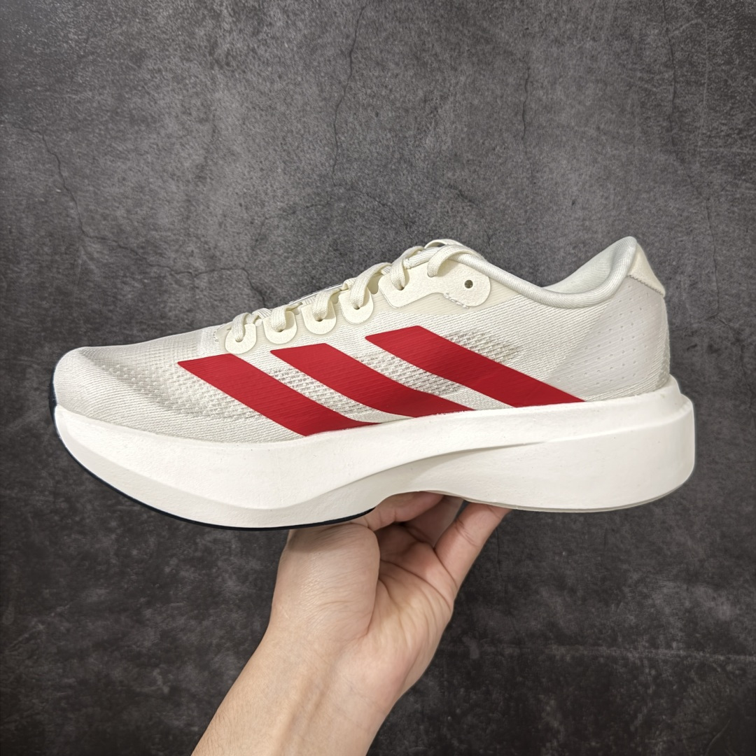 图片[2]-【XE版本】Adidas Adizero EVO SL 马拉松竞速专业跑鞋 市场最强版出货 原材料 内置碳板 原厂网纱潮流 超临界发泡大底 脚感软弹度与原版几乎无差别 细节目前市场最接近原版品质 外贸专供 最大做到48码 此款针织网面非常轻薄 纤维间的缝隙很大 可以保证跑步时的透气、排汗效果 鞋舌直接与两侧的内衬和鞋底连接在一起 在跑步过程中不会被鞋舌的左右移动所困扰 在标准鞋带孔的基础上再拓宽一组鞋带孔 适合不同脚型的需求 突破性 EnergyRods 技术，有助于跑者实现更好的成绩 中底独特的LIGHTSTRIKE PRO泡棉材质 微弹感觉在跑步过程中给予了良好的支撑体验 对于顶级精英和高水平进阶跑者来说 ADIOS PRO是一双值得信赖的竞速比赛用鞋 货号：JS1182 尺码：36-48-选品中心