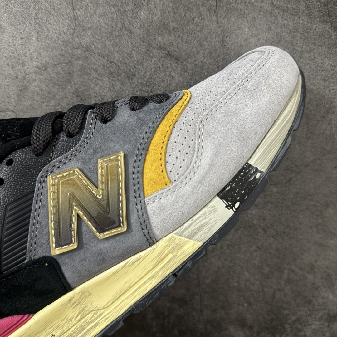 图片[6]-【纯原K版】CNCPTS x New Balance NB997 Montage 舒适贴合跑步鞋 男款 蓝黑 U997CNP 美潮高端原装原装套楦 真正的正品修长鞋型 早期外围实体充正案例无数 外贸客户指定订单 前后掌分段组合大底 内置科技软底 缓震效果极佳日系潮人必备款 尺码同步专柜 尺码：39.5 40 40.5 41.5 42 42.5 43 44-选品中心