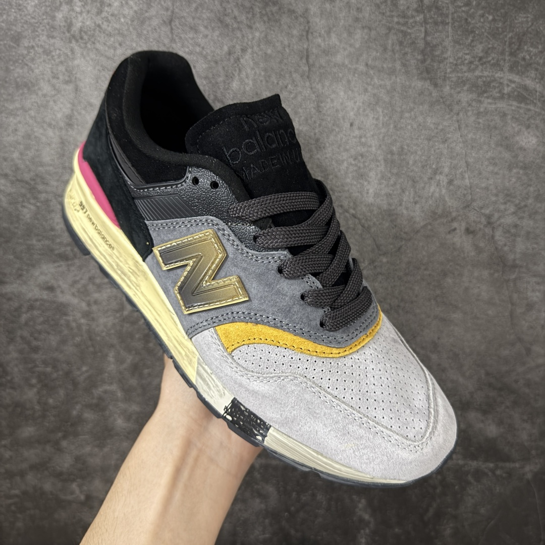 图片[3]-【纯原K版】CNCPTS x New Balance NB997 Montage 舒适贴合跑步鞋 男款 蓝黑 U997CNP 美潮高端原装原装套楦 真正的正品修长鞋型 早期外围实体充正案例无数 外贸客户指定订单 前后掌分段组合大底 内置科技软底 缓震效果极佳日系潮人必备款 尺码同步专柜 尺码：39.5 40 40.5 41.5 42 42.5 43 44-选品中心