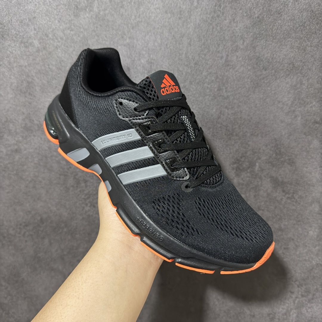 图片[3]-【公司级】阿迪达斯ADIDAS EQUIPMENT 10 经典跑鞋 该款鞋面依旧以优质尼龙面料打造，透气舒适，中底adiPRENE科技提供良好的缓震效果，TORSION SYSTEM系统和FORMOTION后跟系统确保了鞋子的稳定性，增强了跑动时的保护 货号：EF1388 尺码：40-45-选品中心