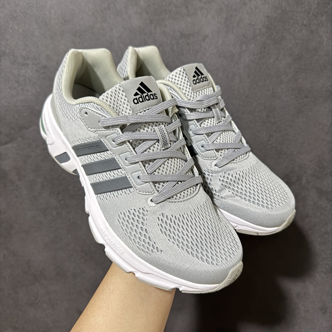 图片[3]-【公司级】阿迪达斯ADIDAS EQUIPMENT 10 经典跑鞋 该款鞋面依旧以优质尼龙面料打造，透气舒适，中底adiPRENE科技提供良好的缓震效果，TORSION SYSTEM系统和FORMOTION后跟系统确保了鞋子的稳定性，增强了跑动时的保护 货号：EG8989 尺码：40-45-选品中心