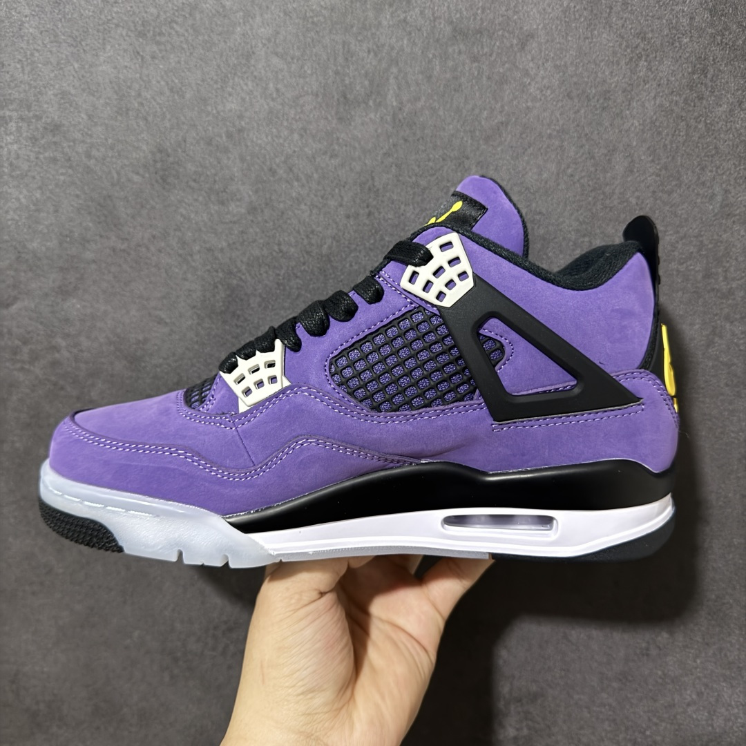 图片[2]-【公司级】Air Jordan AJ4 Retro 原楦原纸板同源开发 完美呈现乔4的版型 内侧正确双色网格 还原细节 正确气垫颜色 正确网格工艺 正确拉帮工艺 全鞋原装材料制作 原档案原模具打造 货号：FV5029-500 尺码：36-48-选品中心