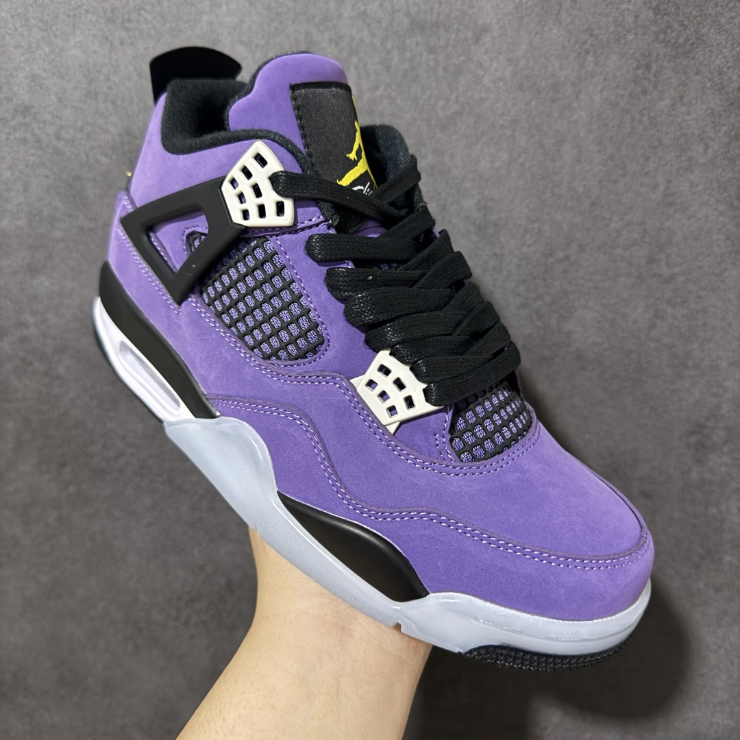 图片[3]-【公司级】Air Jordan AJ4 Retro 原楦原纸板同源开发 完美呈现乔4的版型 内侧正确双色网格 还原细节 正确气垫颜色 正确网格工艺 正确拉帮工艺 全鞋原装材料制作 原档案原模具打造 货号：FV5029-500 尺码：36-48-选品中心