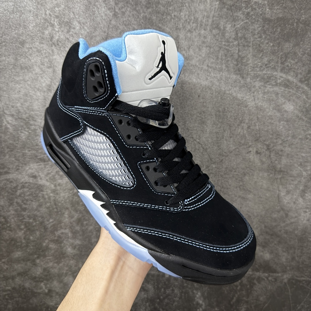 图片[3]-【OG纯原】Air Jordan 5 Retro \”Black University Blue\” AJ5 乔5大学蓝 DD0587-008  OG纯原生产线出品 大厂出品 原楦原纸板 外贸出口品质 客供原厂材料开发 高水准工艺打造 极致一眼正品既视感 细节如图所示  尺码：40 40.5 41 42 42.5 43 44 44.5 45 46 47.5-选品中心