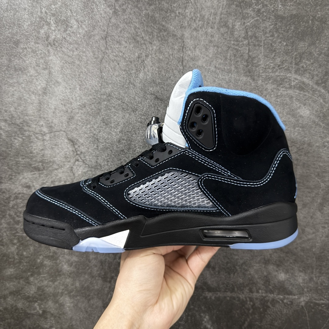 图片[2]-【OG纯原】Air Jordan 5 Retro \”Black University Blue\” AJ5 乔5大学蓝 DD0587-008  OG纯原生产线出品 大厂出品 原楦原纸板 外贸出口品质 客供原厂材料开发 高水准工艺打造 极致一眼正品既视感 细节如图所示  尺码：40 40.5 41 42 42.5 43 44 44.5 45 46 47.5-选品中心