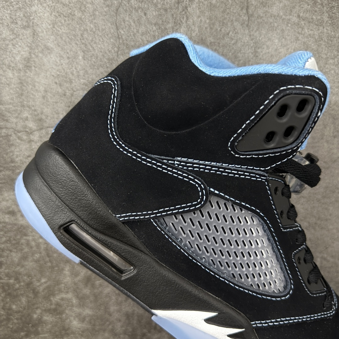 图片[7]-【OG纯原】Air Jordan 5 Retro \”Black University Blue\” AJ5 乔5大学蓝 DD0587-008  OG纯原生产线出品 大厂出品 原楦原纸板 外贸出口品质 客供原厂材料开发 高水准工艺打造 极致一眼正品既视感 细节如图所示  尺码：40 40.5 41 42 42.5 43 44 44.5 45 46 47.5-选品中心
