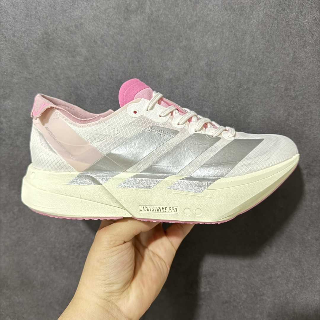 【公司级】Adidas Adizero Adios Pro 4 M马拉松飞线贾卡轻质透气休闲运动跑步鞋 采用双层透气网纱 Flywire动态飞线绑缚鞋面材质 内置Zoom小气垫装置 货号：JQ4445 尺码：36 36.5 37 38 38.5 39 40 40.5 41 42 42.5 43 44 45 46-选品中心