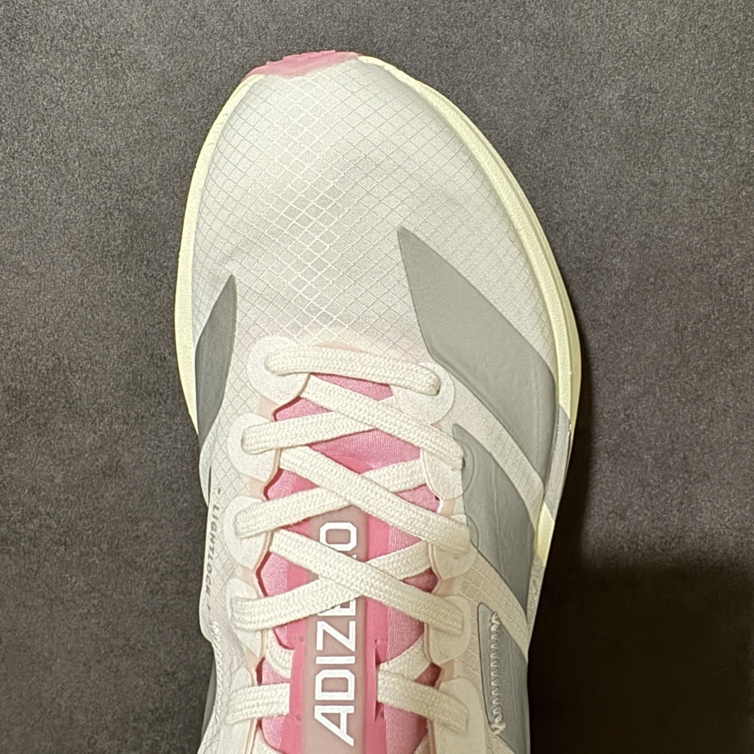 图片[5]-【公司级】Adidas Adizero Adios Pro 4 M马拉松飞线贾卡轻质透气休闲运动跑步鞋 采用双层透气网纱 Flywire动态飞线绑缚鞋面材质 内置Zoom小气垫装置 货号：JQ4445 尺码：36 36.5 37 38 38.5 39 40 40.5 41 42 42.5 43 44 45 46-选品中心