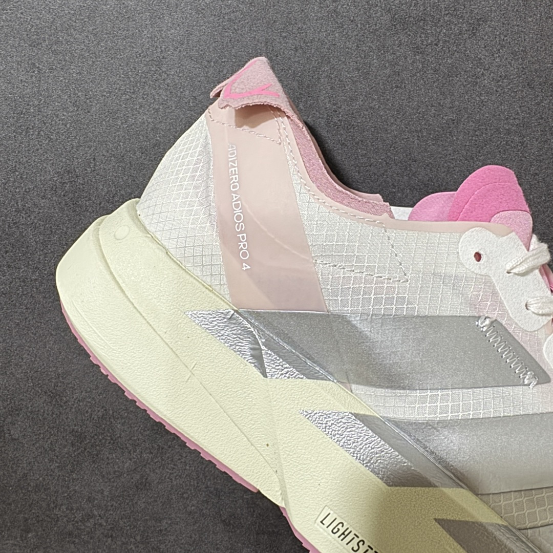 图片[7]-【公司级】Adidas Adizero Adios Pro 4 M马拉松飞线贾卡轻质透气休闲运动跑步鞋 采用双层透气网纱 Flywire动态飞线绑缚鞋面材质 内置Zoom小气垫装置 货号：JQ4445 尺码：36 36.5 37 38 38.5 39 40 40.5 41 42 42.5 43 44 45 46-选品中心
