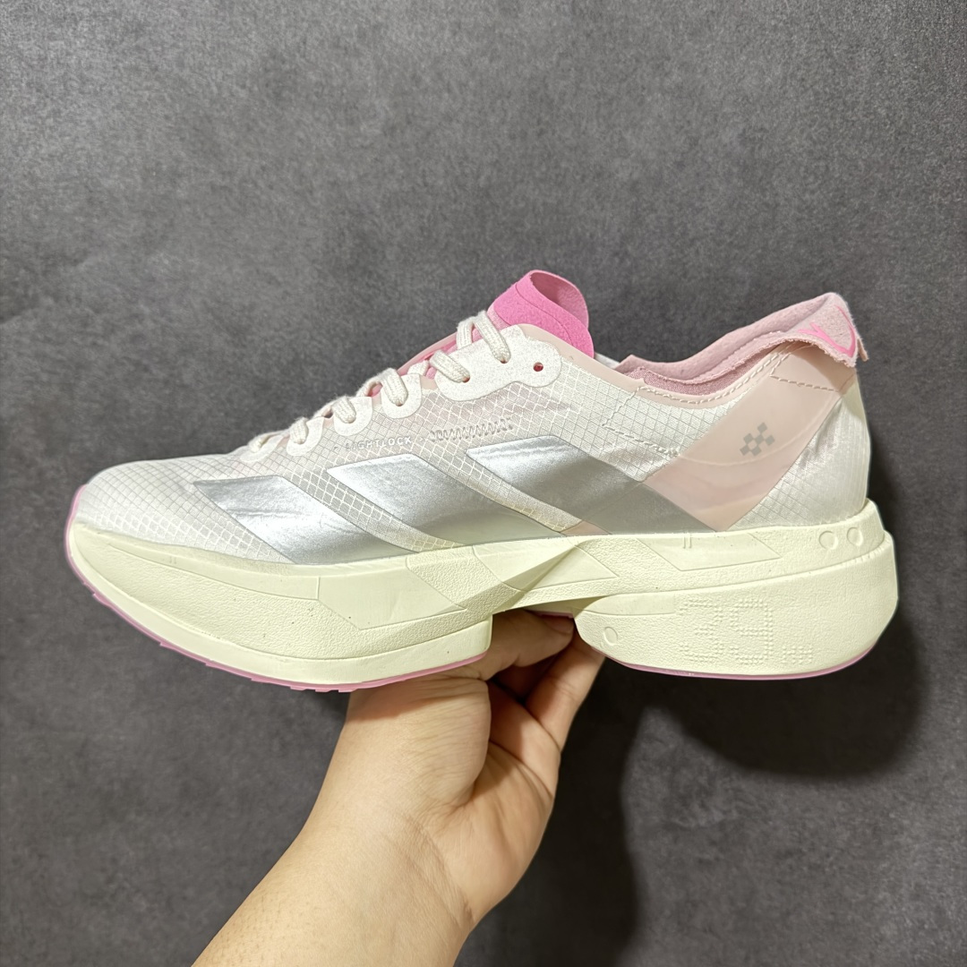 图片[2]-【公司级】Adidas Adizero Adios Pro 4 M马拉松飞线贾卡轻质透气休闲运动跑步鞋 采用双层透气网纱 Flywire动态飞线绑缚鞋面材质 内置Zoom小气垫装置 货号：JQ4445 尺码：36 36.5 37 38 38.5 39 40 40.5 41 42 42.5 43 44 45 46-选品中心