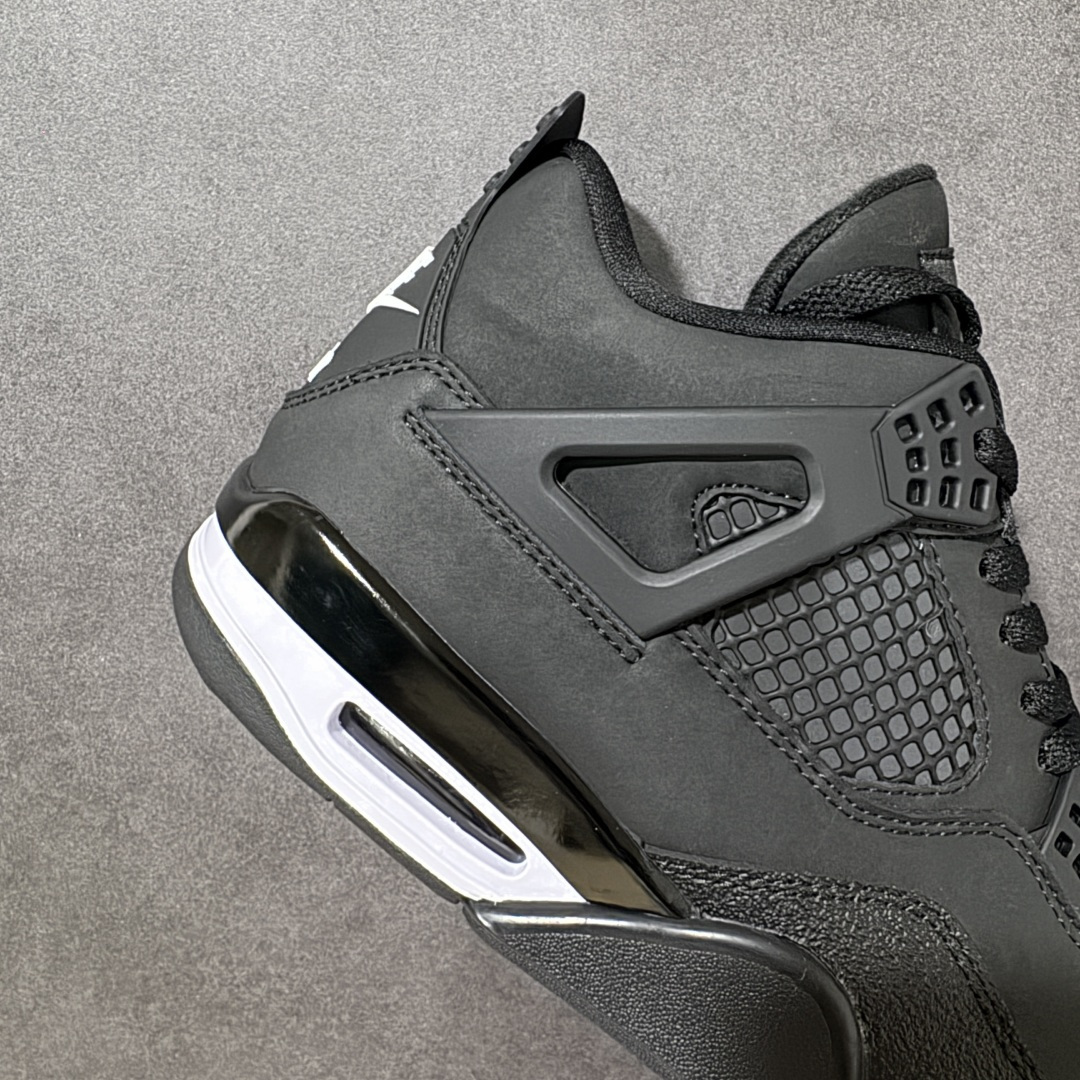 图片[8]-【公司级】Air Jordan AJ4 Retro 原楦原纸板同源开发 完美呈现乔4的版型 内侧正确双色网格 还原细节 正确气垫颜色 正确网格工艺 正确拉帮工艺 全鞋原装材料制作 原档案原模具打造 货号：HF4340-001 尺码：36-46带半码-选品中心