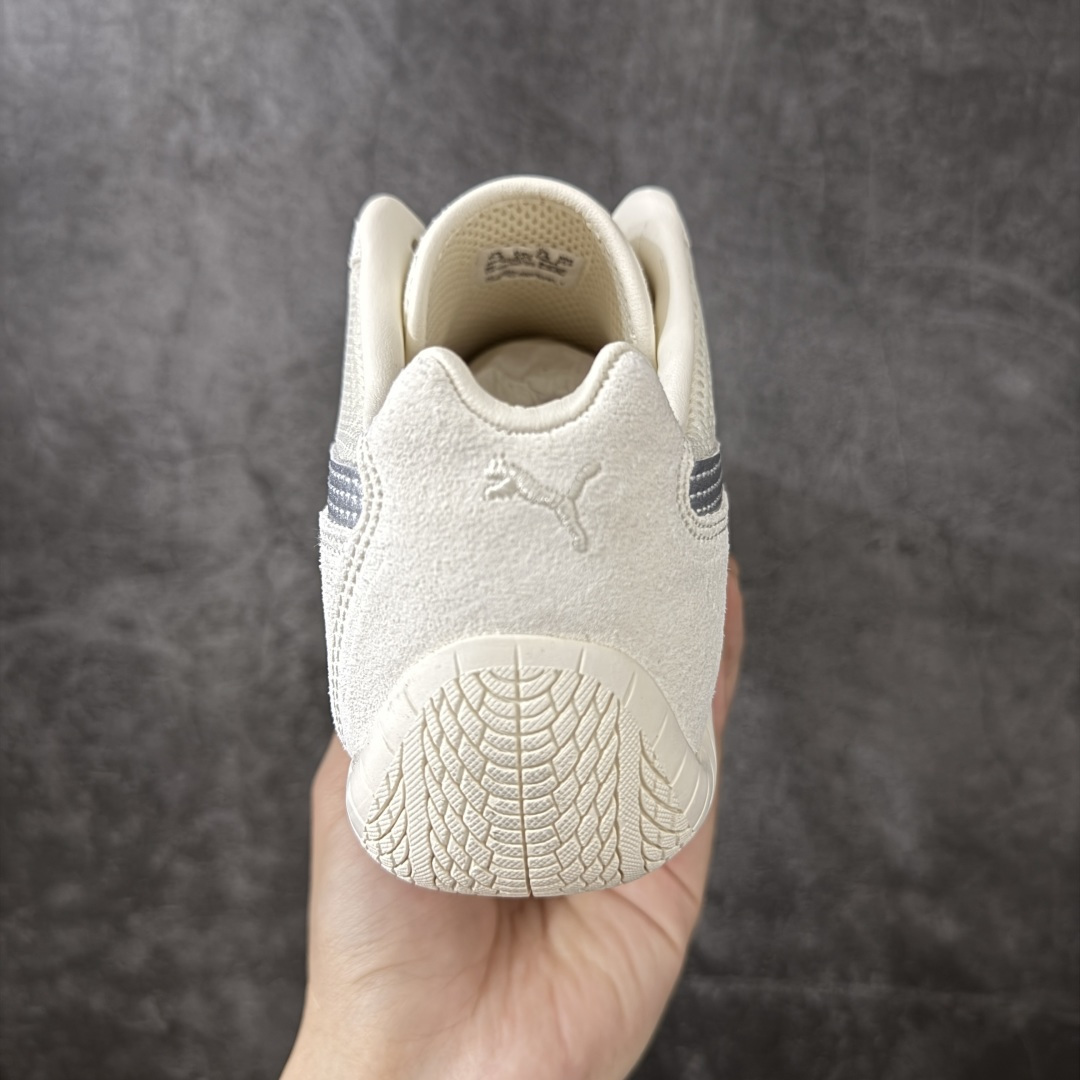 图片[4]-【渠道纯原版】Puma Speedcat OG Sparco 彪马罗马阿莫尔系列 复古运动休闲赛车跑鞋 403902 01 目前市场最优版本 无论是版型 细节 烫金走线 完全碾压市场任意版本 欢迎对比🆚 工厂耗时3个月开发 原装档案原数据纸版楦型 采用固色翻毛皮鞋面材质(正确二次成型\’猛帮\’成型工艺🆚区别市面版本!!) 外置原数据开发轻量耐磨橡胶大底💪🏻 全球知名运动品牌PUMA宝马赛车系列 融合了宝马车队的标志性配色 以趣味十足又前卫复古的设计引领潮流 将赛道精神融入街头时尚 开启前卫竞速之旅 主打前卫复古风 Roma鞋款的鞋侧以复古的流线造型 缀以宝马经典Logo 巧妙吸睛 而Speedcat鞋款以亮眼三色条纹元素缀以舒适鞋面 赋予了独特的个性美学 演绎赛车的无尽能量 尺码：35.5-45-选品中心