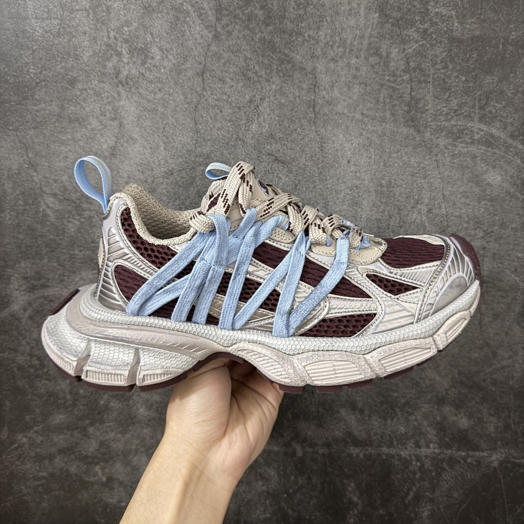 【VG纯原】Balenciaga巴黎世家 3XL 灰棕双绑带蜘蛛侠 货号：863644 W3XTL 1177 尺码：35 36 37 38 39 40 41 42 43 44 45 46-选品中心