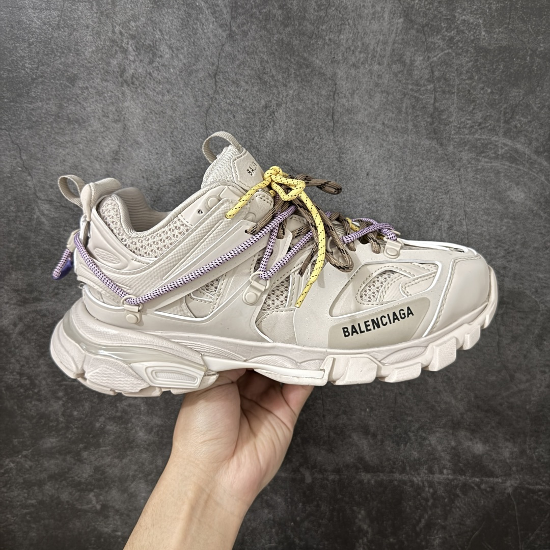 【OK纯原版本】Balenciaga 巴黎世家 Track Sneaker 巴黎世家三代绑带款 户外概念复古老爹鞋 老牌大厂OK版本出品 专柜同步包装 原装大盒 细节精准对位官方 私模组合大底 从里到外 最大尺度还原官方ZP 尺码：35 36 37 38 39 40 41 42 43 44 45 46-选品中心