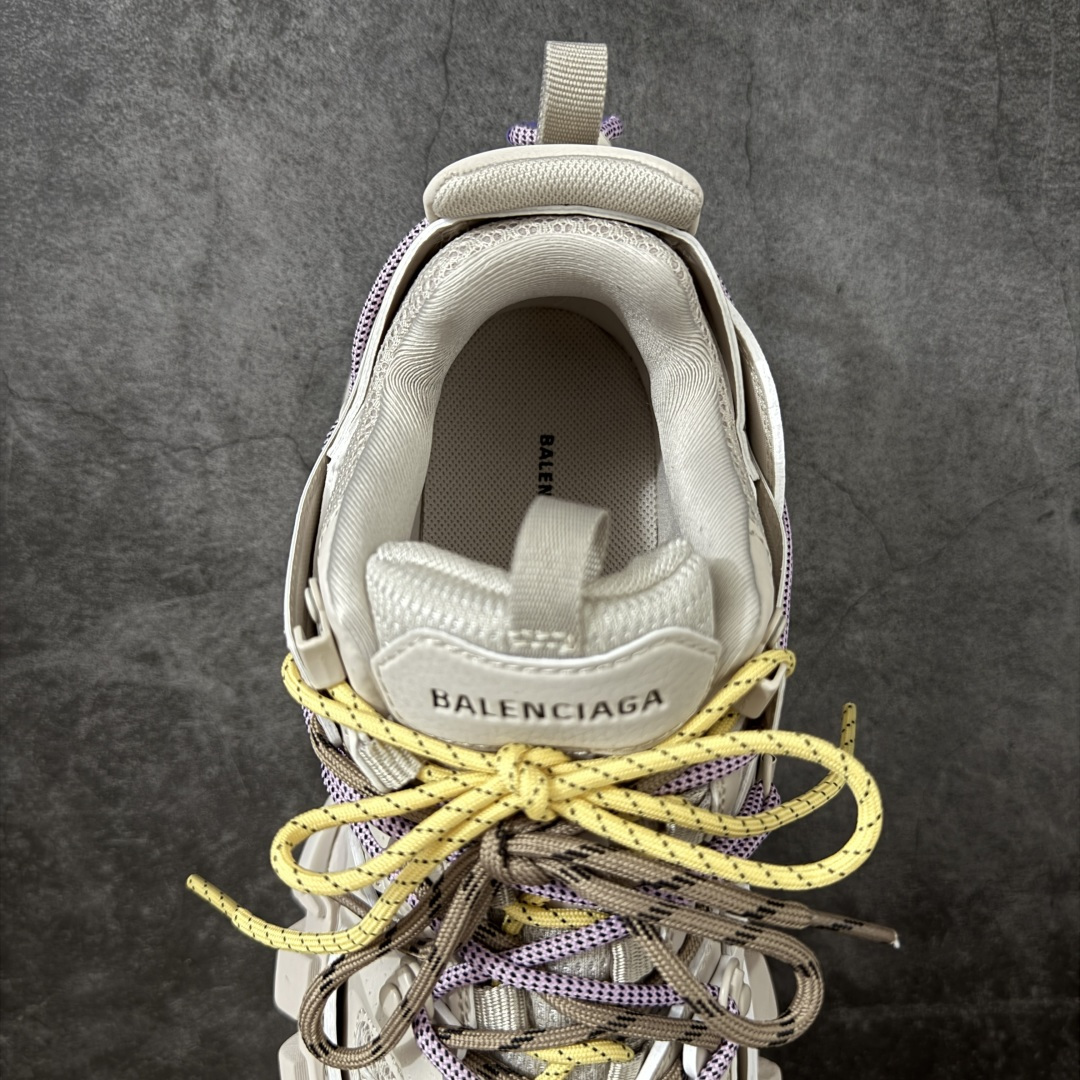 图片[8]-【OK纯原版本】Balenciaga 巴黎世家 Track Sneaker 巴黎世家三代绑带款 户外概念复古老爹鞋 老牌大厂OK版本出品 专柜同步包装 原装大盒 细节精准对位官方 私模组合大底 从里到外 最大尺度还原官方ZP 尺码：35 36 37 38 39 40 41 42 43 44 45 46-选品中心