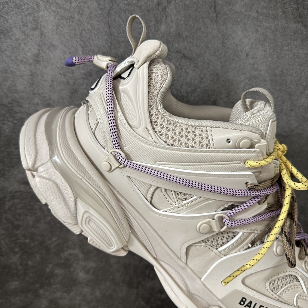 图片[7]-【OK纯原版本】Balenciaga 巴黎世家 Track Sneaker 巴黎世家三代绑带款 户外概念复古老爹鞋 老牌大厂OK版本出品 专柜同步包装 原装大盒 细节精准对位官方 私模组合大底 从里到外 最大尺度还原官方ZP 尺码：35 36 37 38 39 40 41 42 43 44 45 46-选品中心